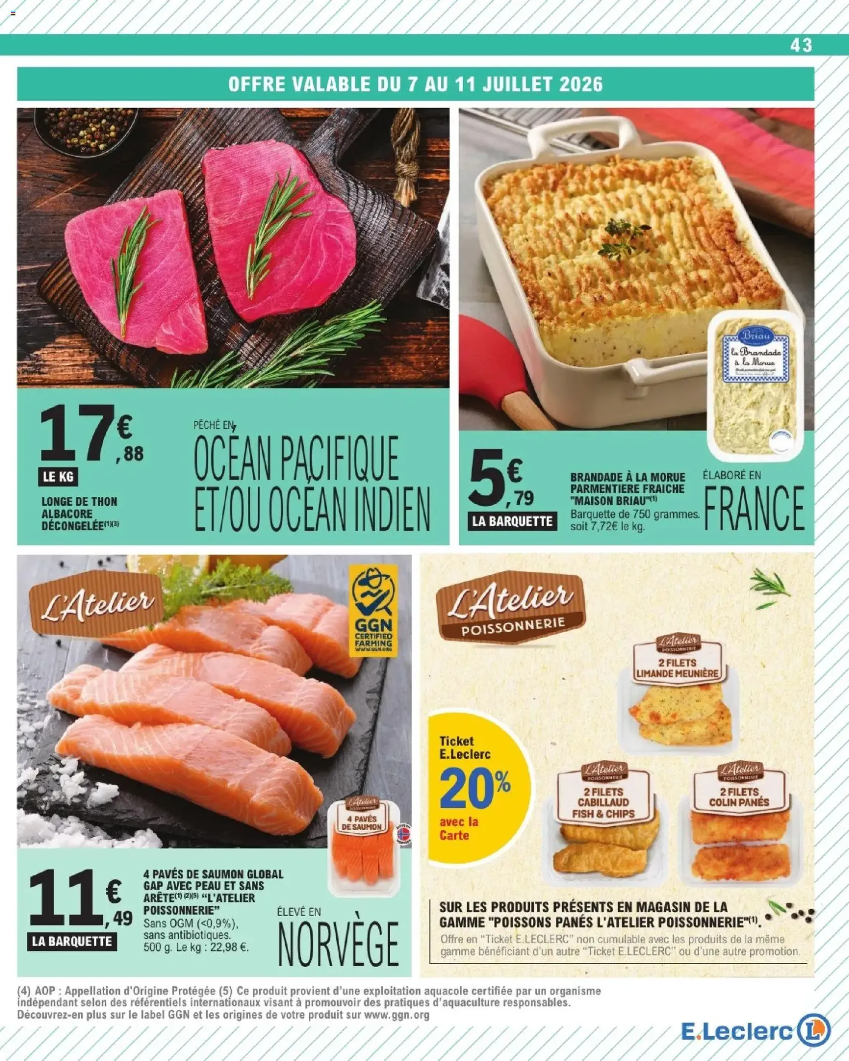 E.Leclerc catalogue - brochure valable à partir du 07/07/2026, page 43 sur 56