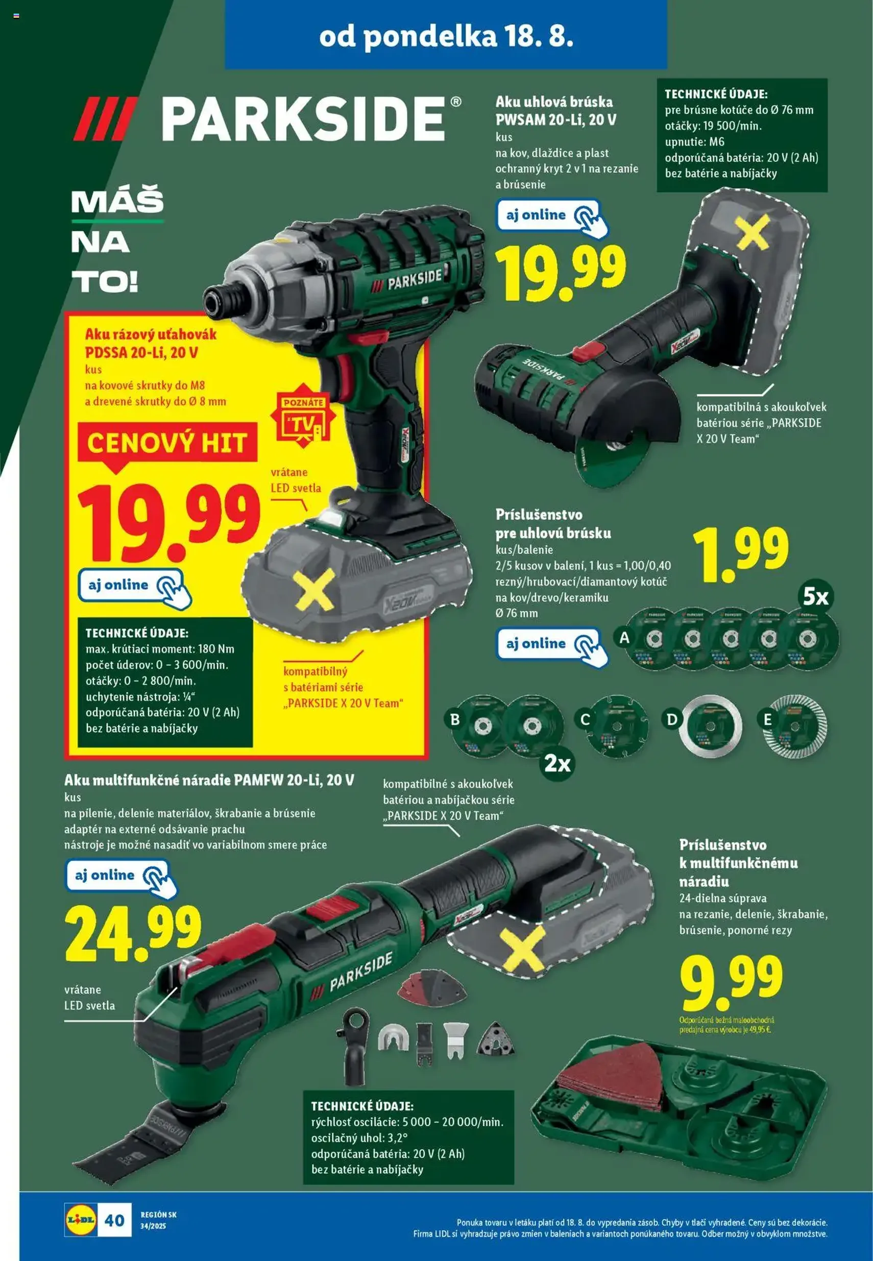Lidl leták - platný leták od 18.08.2025 strana 48 z 97 Lidl leták - platný leták od 18.08.2025 strana 48 z 97