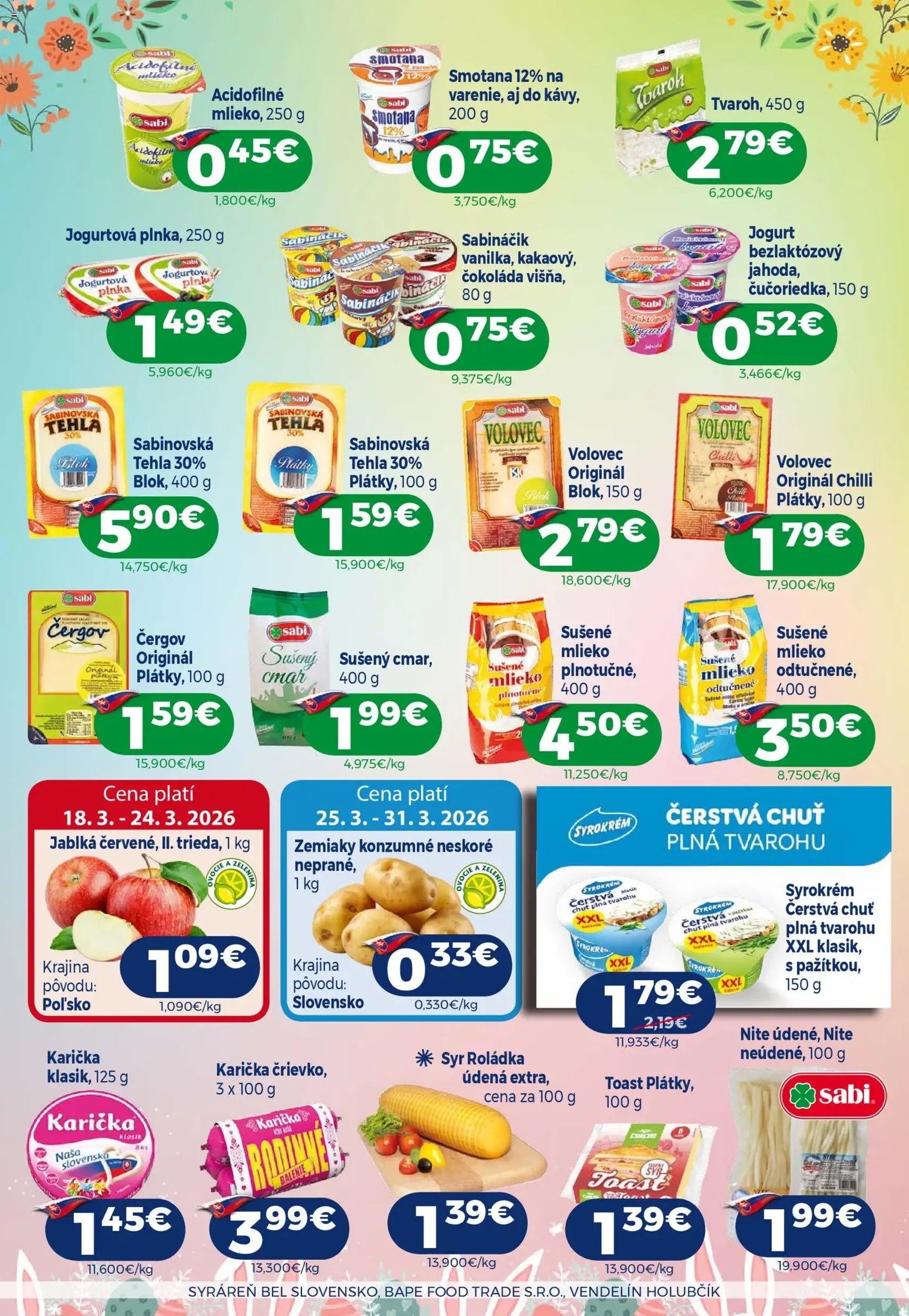 Milk Agro leták - platný leták od 18.03.2026 strana 4 z 16