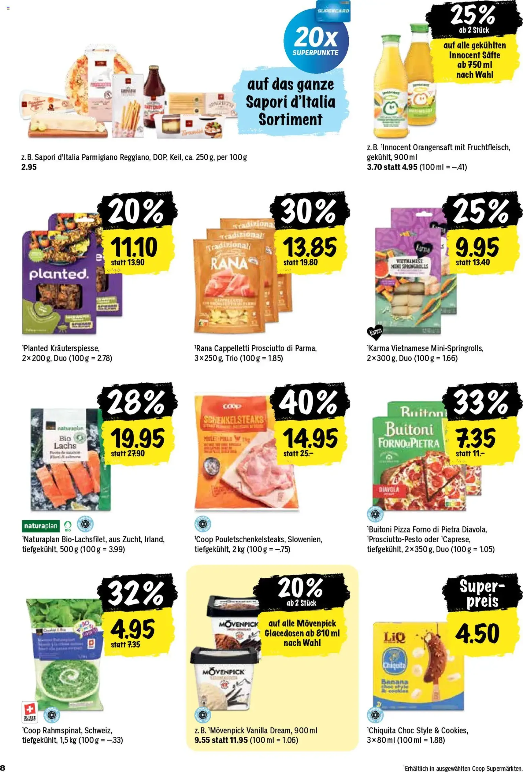Coop aktionen - Gültiger Prospekt ab 30.04.2026, Seite 8 von insgesamt 28