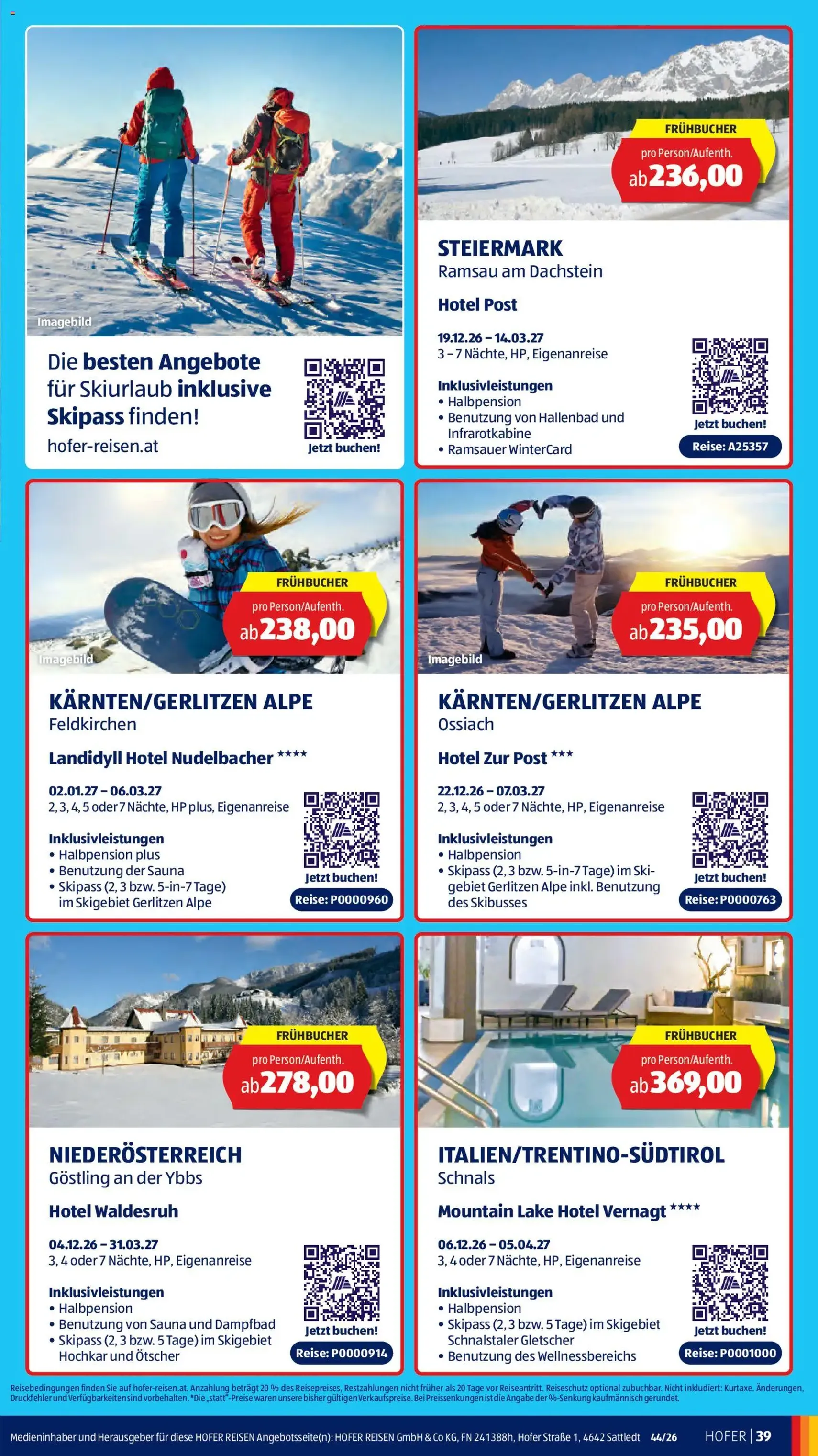 Hofer Flugblatt - Gültiger Prospekt ab 23.10.2026, Seite 49 von insgesamt 50
