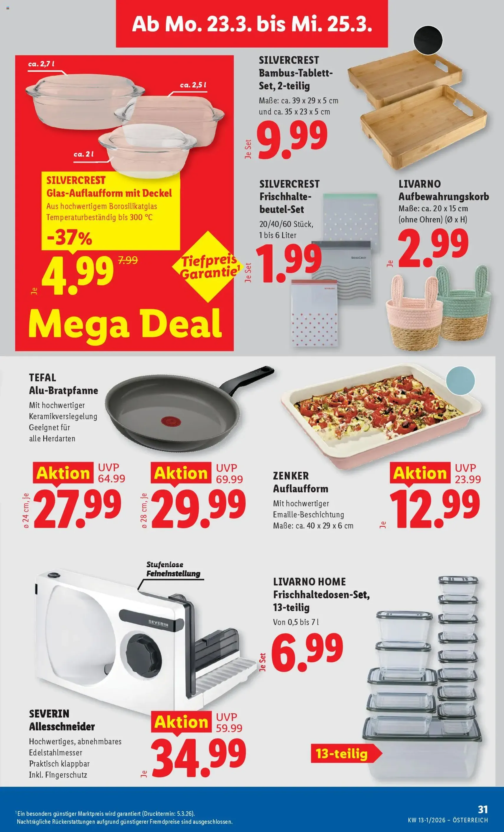 Lidl Flugblatt - Dornbirn, Feldkirch, Graz - Gültiger Prospekt ab 19.03.2026, Seite 34 von insgesamt 47