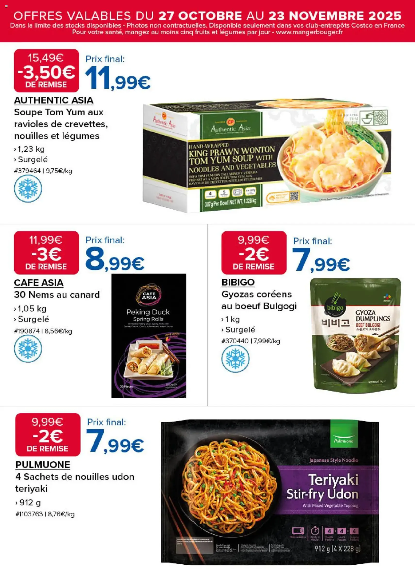 Costco catalogue - brochure valable à partir du 27/10/2025, page 3 sur 20 Costco catalogue - brochure valable à partir du 27/10/2025, page 3 sur 20