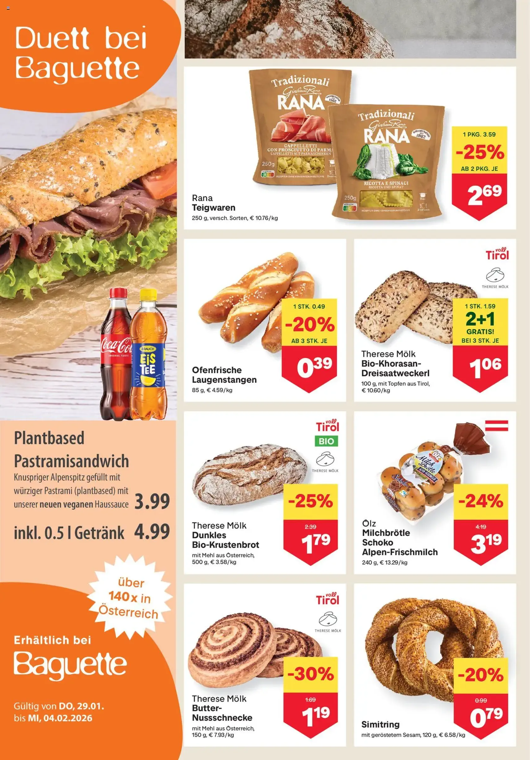 MPREIS Flugblatt - Gültiger Prospekt ab 29.01.2026, Seite 4 von insgesamt 14