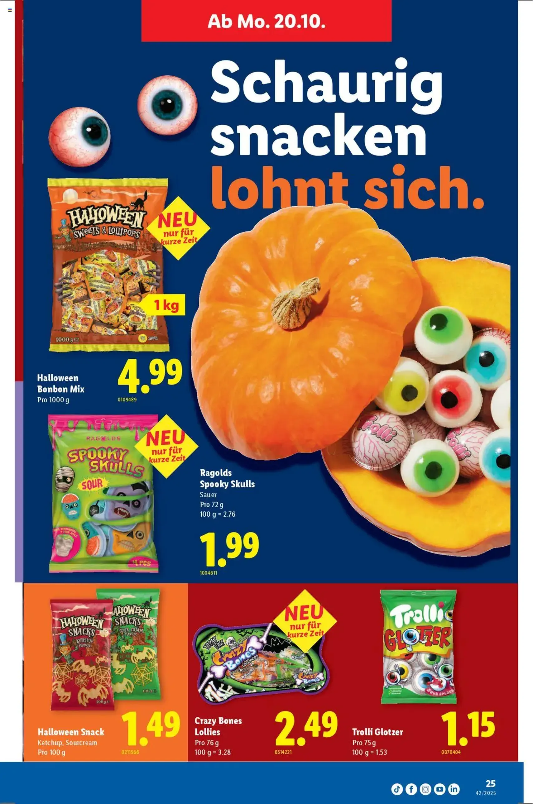 Lidl Aktionen - Gültiger Prospekt ab 16.10.2025, Seite 25 von insgesamt 32 Lidl Aktionen - Gültiger Prospekt ab 16.10.2025, Seite 25 von insgesamt 32