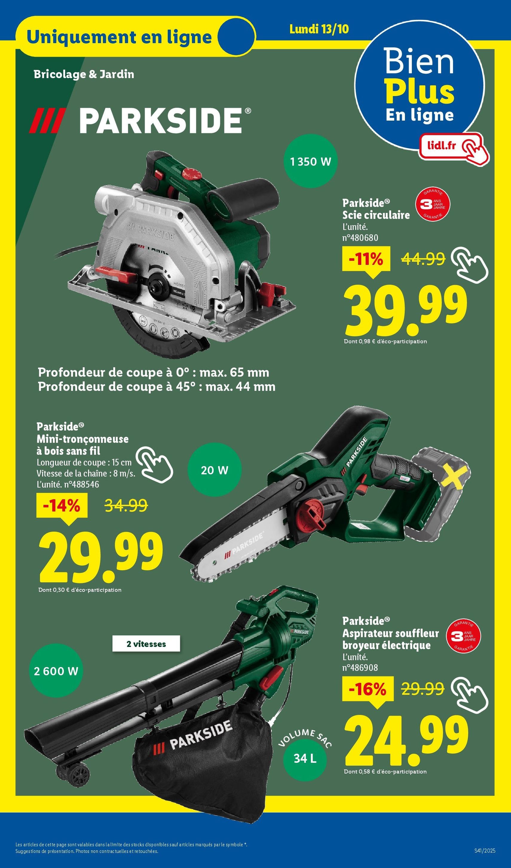 LIDL catalogue semaine 41 - brochure valable à partir du 09/10/2025, page 53 sur 73