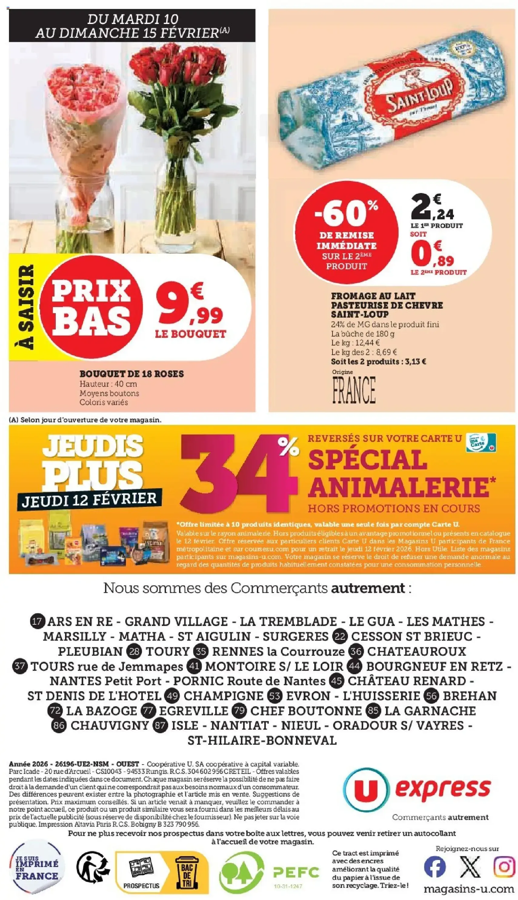 U Express catalogue - brochure valable à partir du 10/02/2026, page 16 sur 16