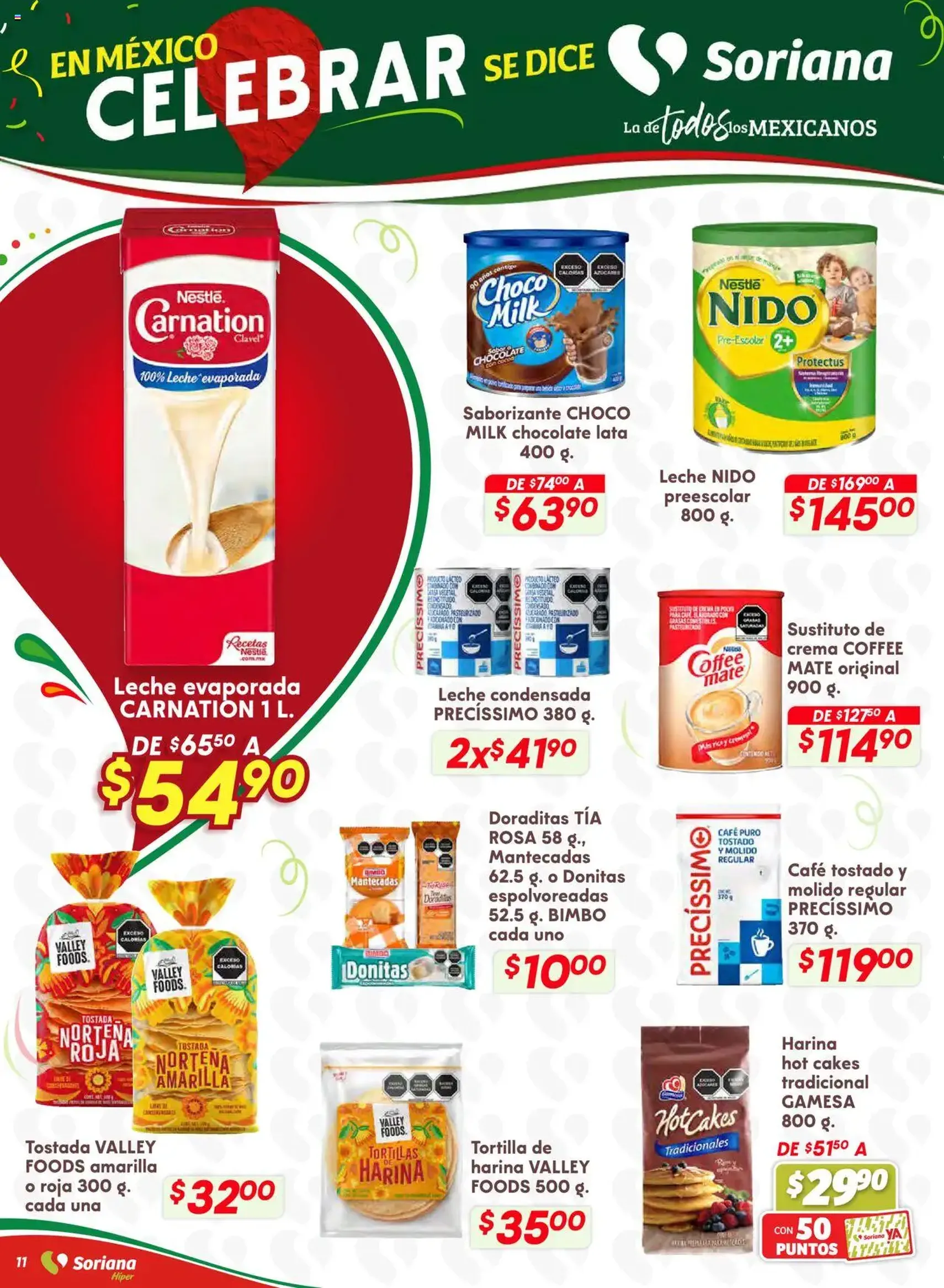Soriana - Preciazazaso Híper: Ags, Col, Gto, Jal, Mich - folleto válido desde 28/08/2025 página 11 de 47 Soriana - Preciazazaso Híper: Ags, Col, Gto, Jal, Mich - folleto válido desde 28/08/2025 página 11 de 47