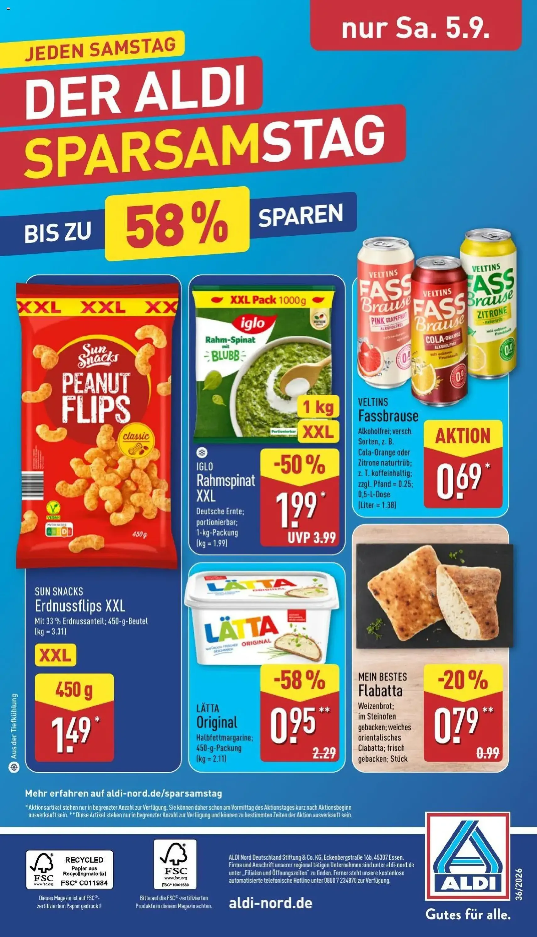 Aldi Prospekt - Gültiger Prospekt ab 31.08.2026, Seite 34 von insgesamt 41