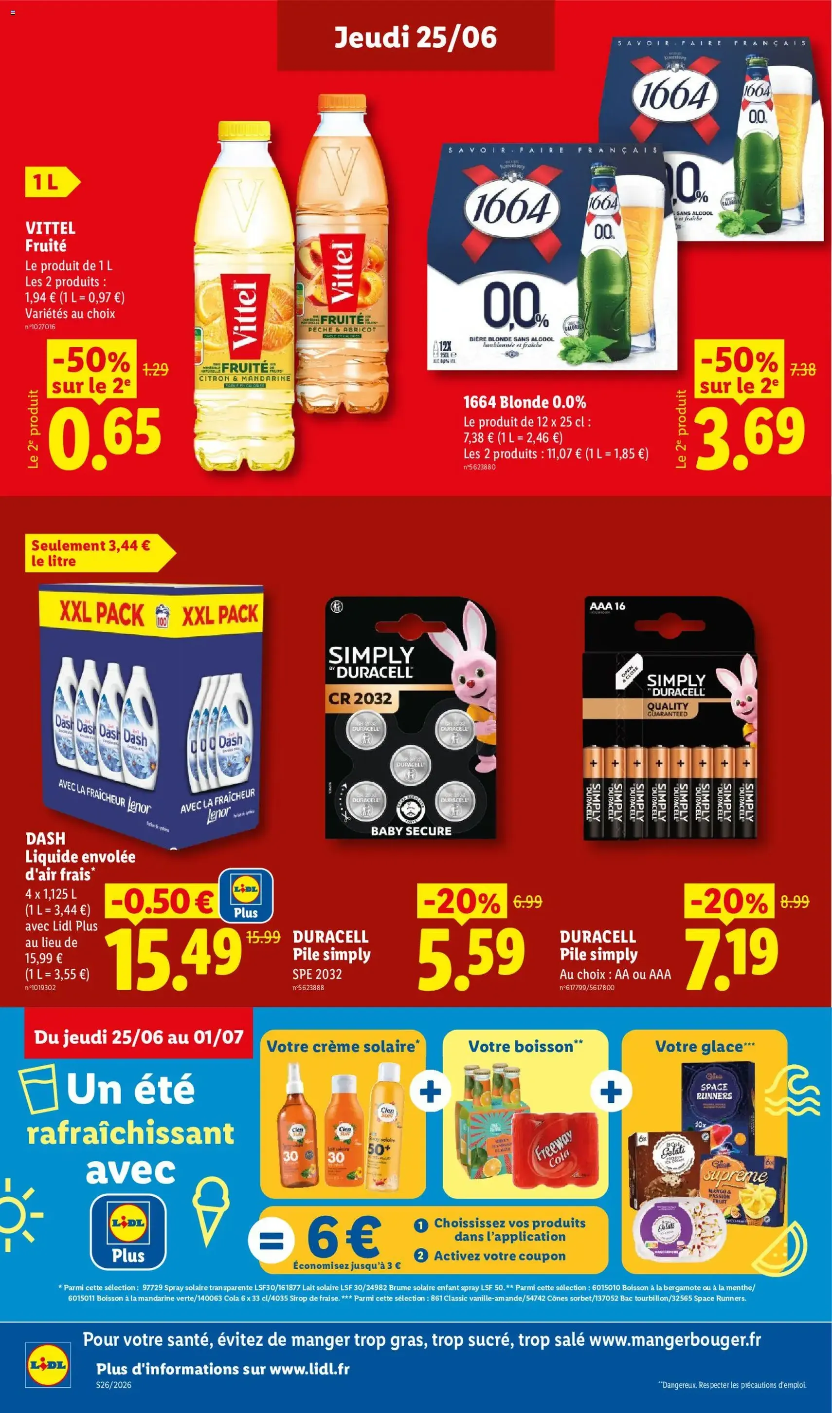 LIDL catalogue - brochure valable à partir du 25/06/2026, page 18 sur 72