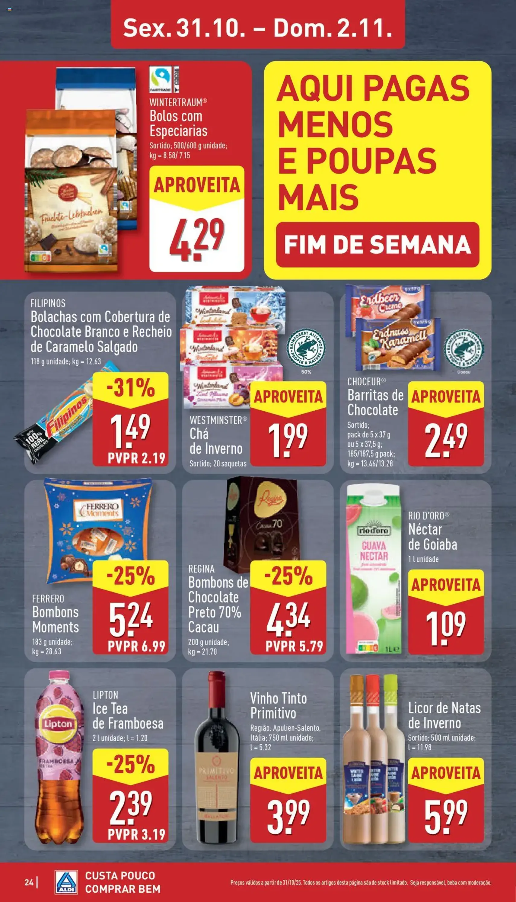 Aldi folheto - folheto válido a partir de 27/10/2025 página 24 de 38 Aldi folheto - folheto válido a partir de 27/10/2025 página 24 de 38