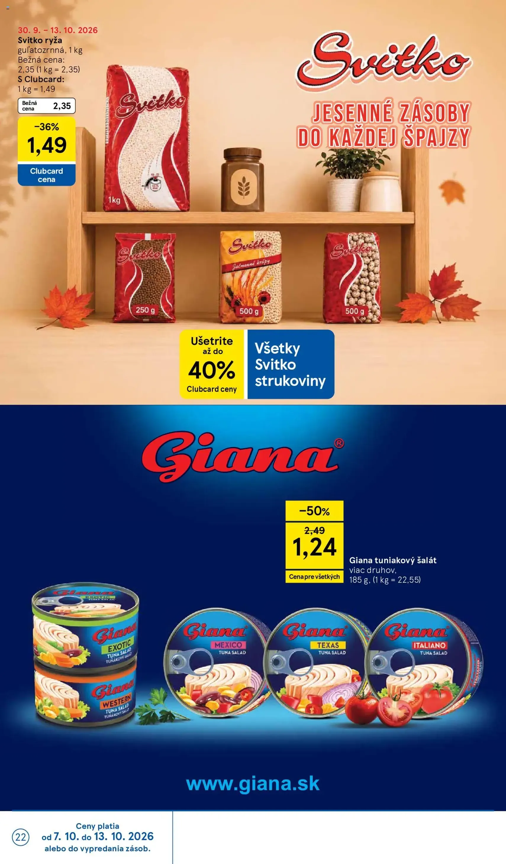 Tesco Hypermarket - leták - platný leták od 07.10.2026 strana 22 z 51