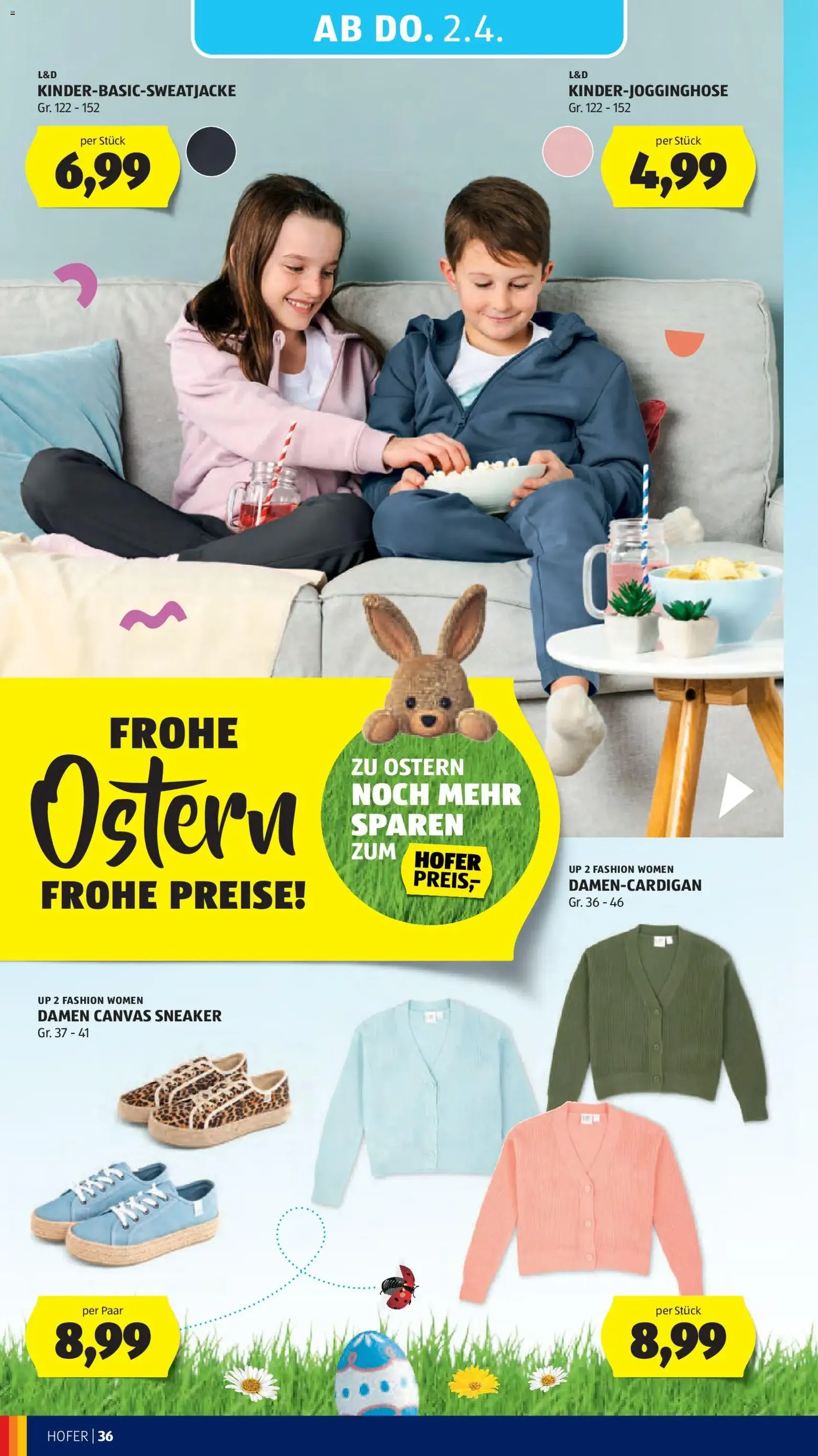 Hofer Flugblatt - Gültiger Prospekt ab 27.03.2026, Seite 42 von insgesamt 46