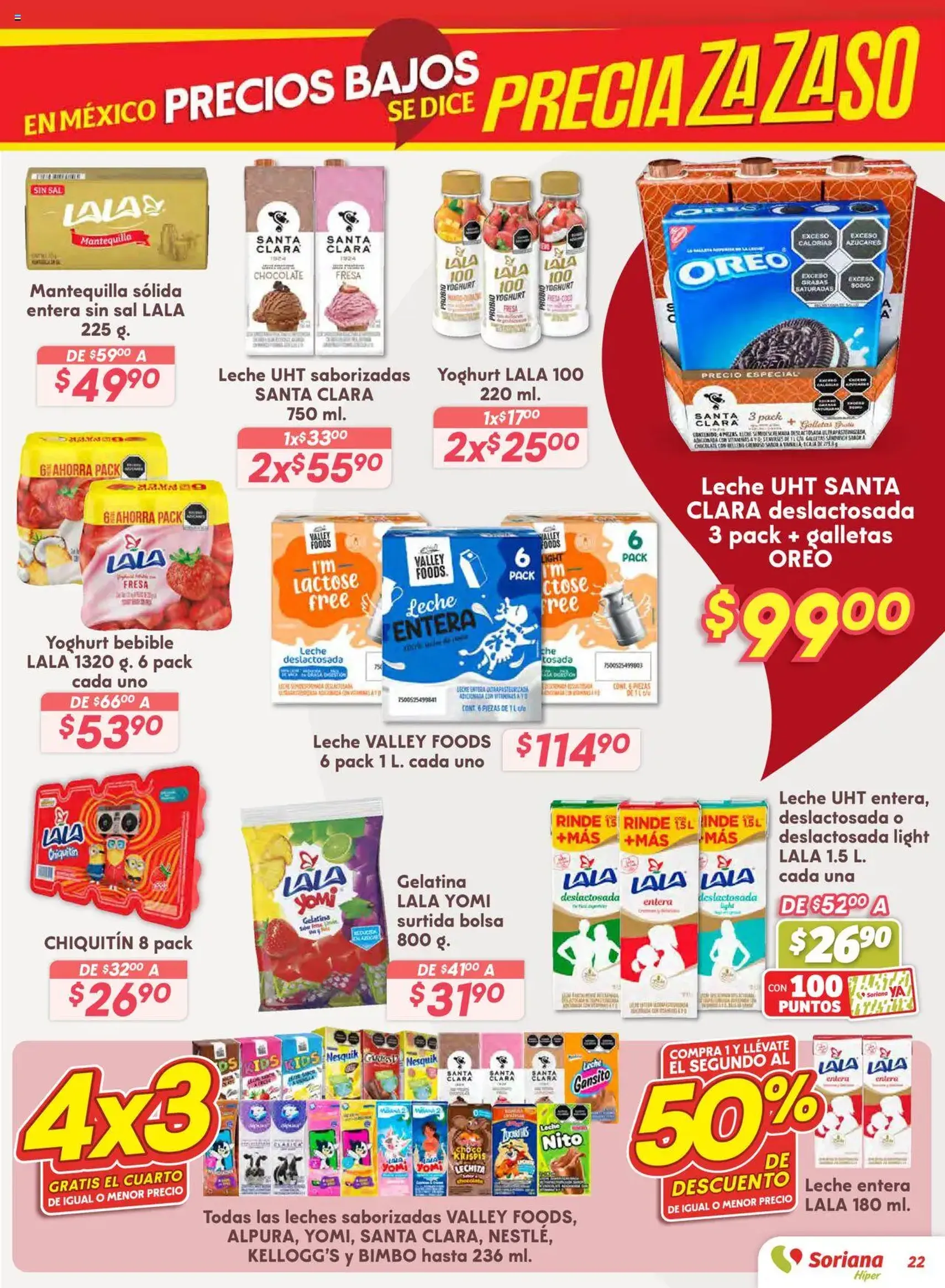 Soriana - Preciazazaso Híper: Ags, Col, Gto, Jal, Mich - folleto válido desde 14/08/2025 página 22 de 55 Soriana - Preciazazaso Híper: Ags, Col, Gto, Jal, Mich - folleto válido desde 14/08/2025 página 22 de 55