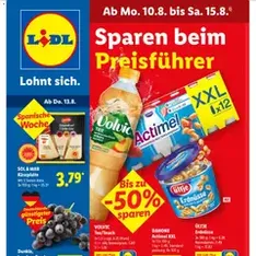 Lidl Prospekt - Prospekt Vorschau gültig ab 10.08.2026