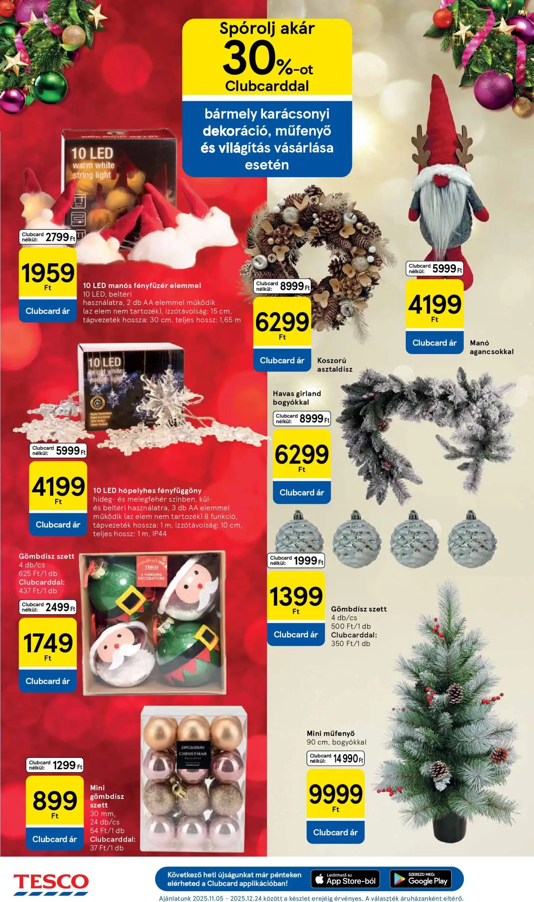 Tesco Hipermarket - Black Friday - 2025.11.06. érvényes szórólap 32 oldal 38 oldalból