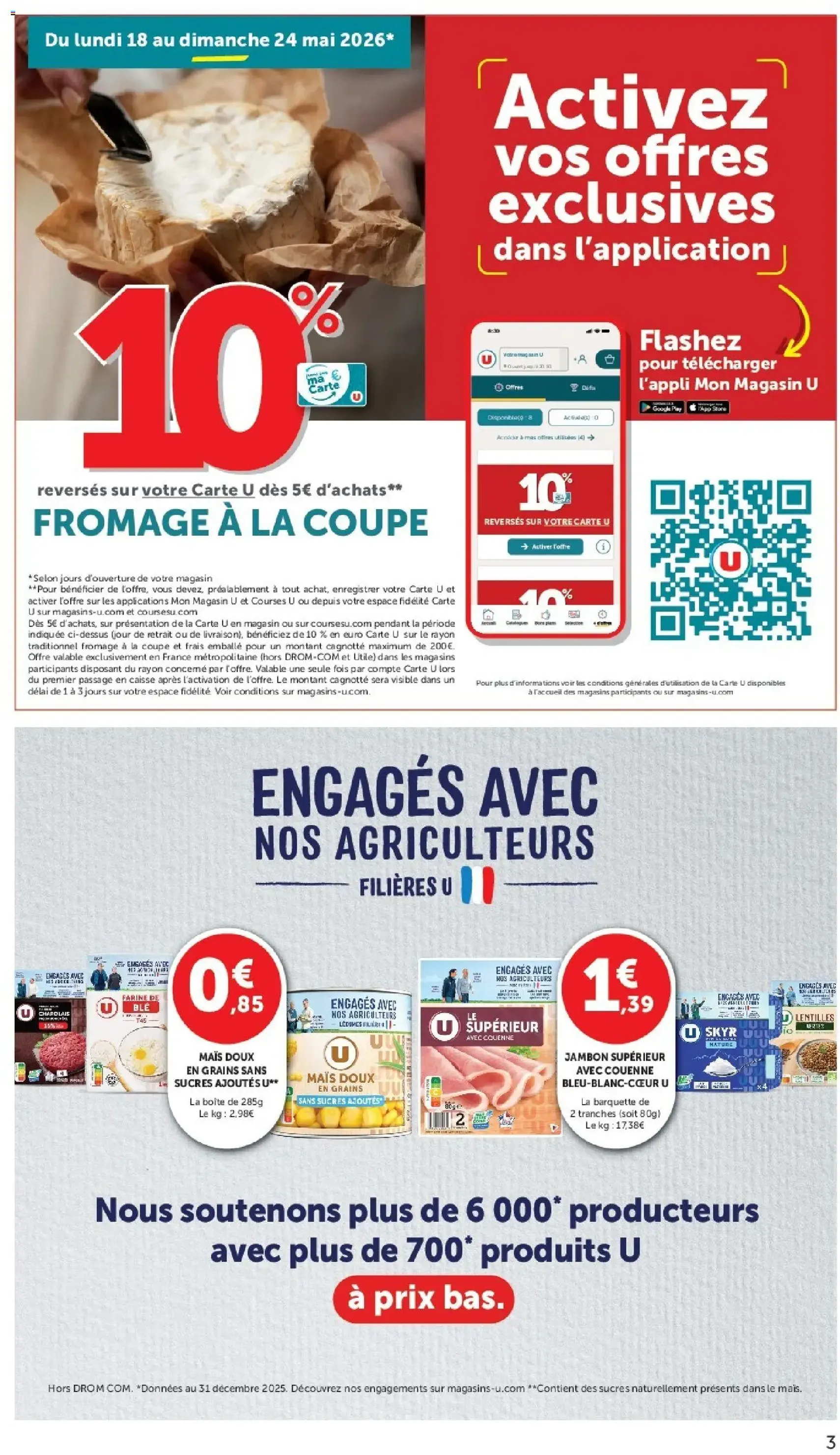 Super U catalogue - brochure valable à partir du 19/05/2026, page 3 sur 36
