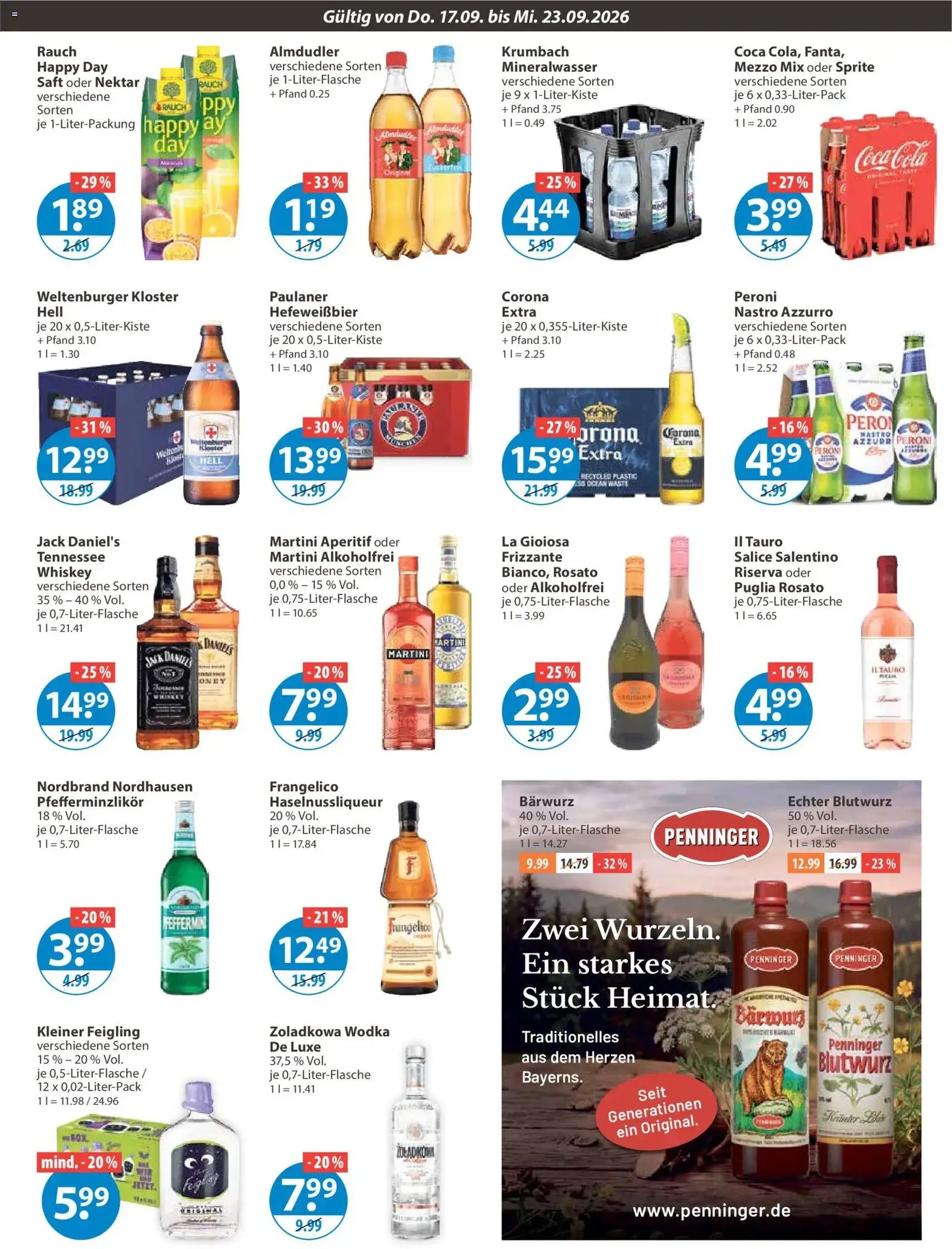 V-Markt Angebote - Gültiger Prospekt ab 17.09.2026, Seite 9 von insgesamt 30
