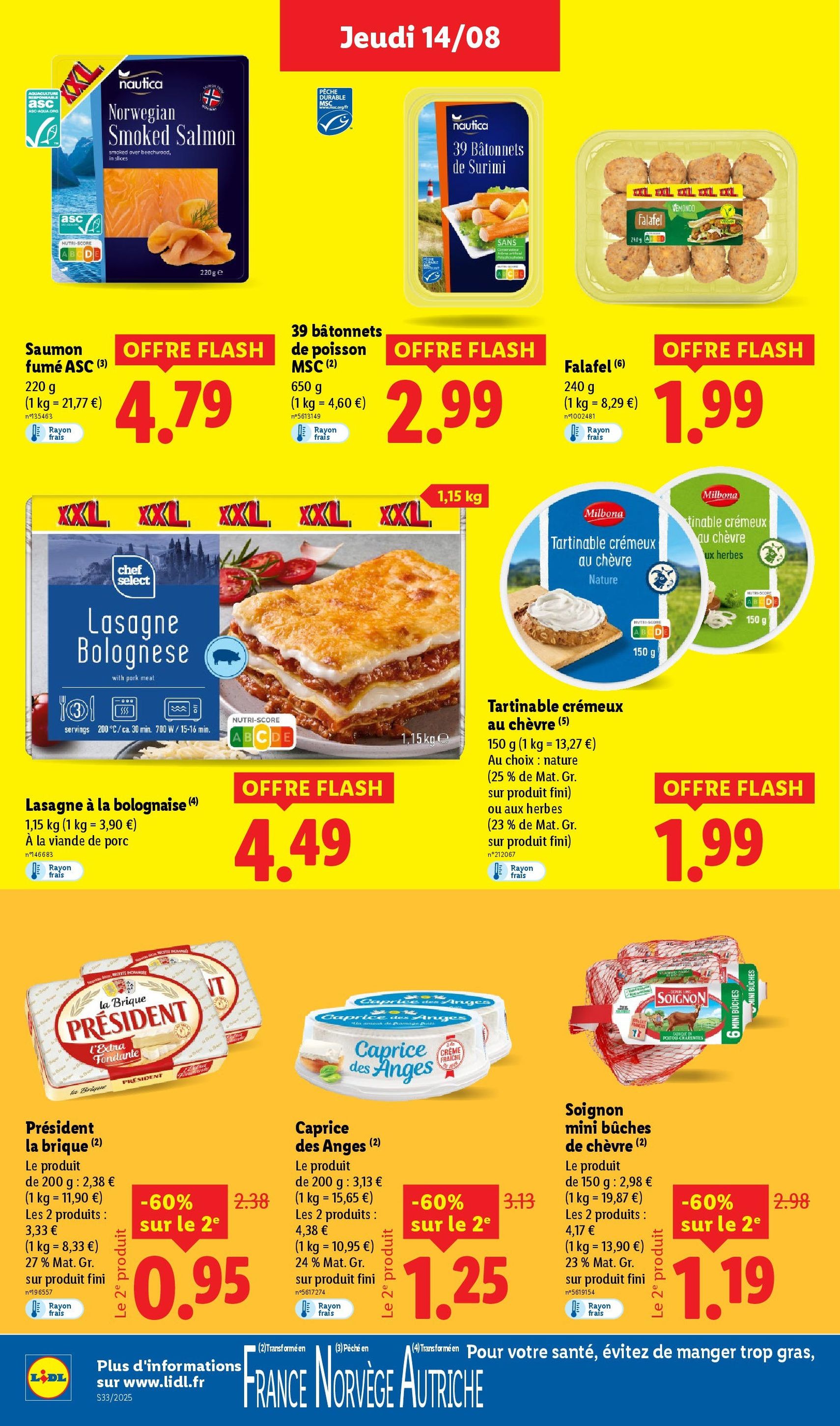 LIDL catalogue semaine 32 - brochure valable à partir du 14/08/2025, page 16 sur 72