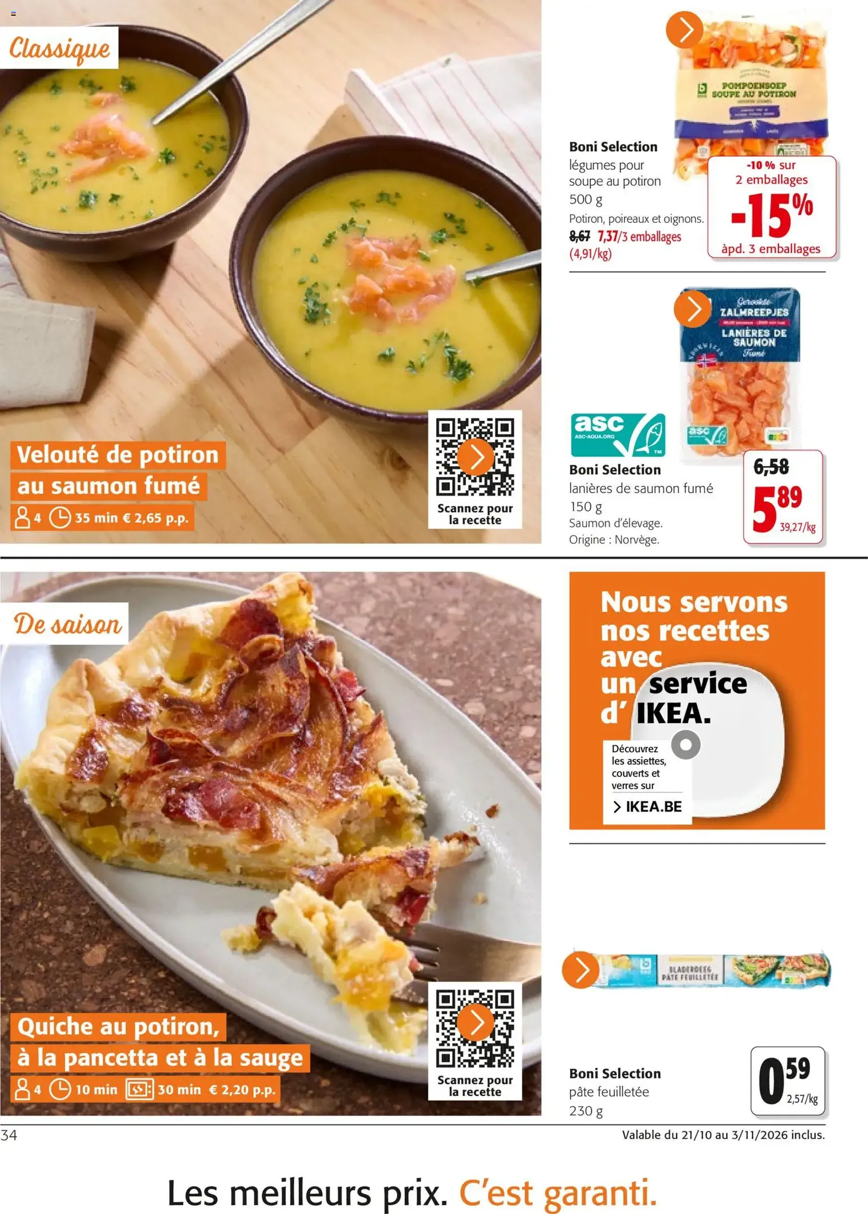 Colruyt catalogue - brochure valable à partir du 21/10/2026, page 34 sur 40