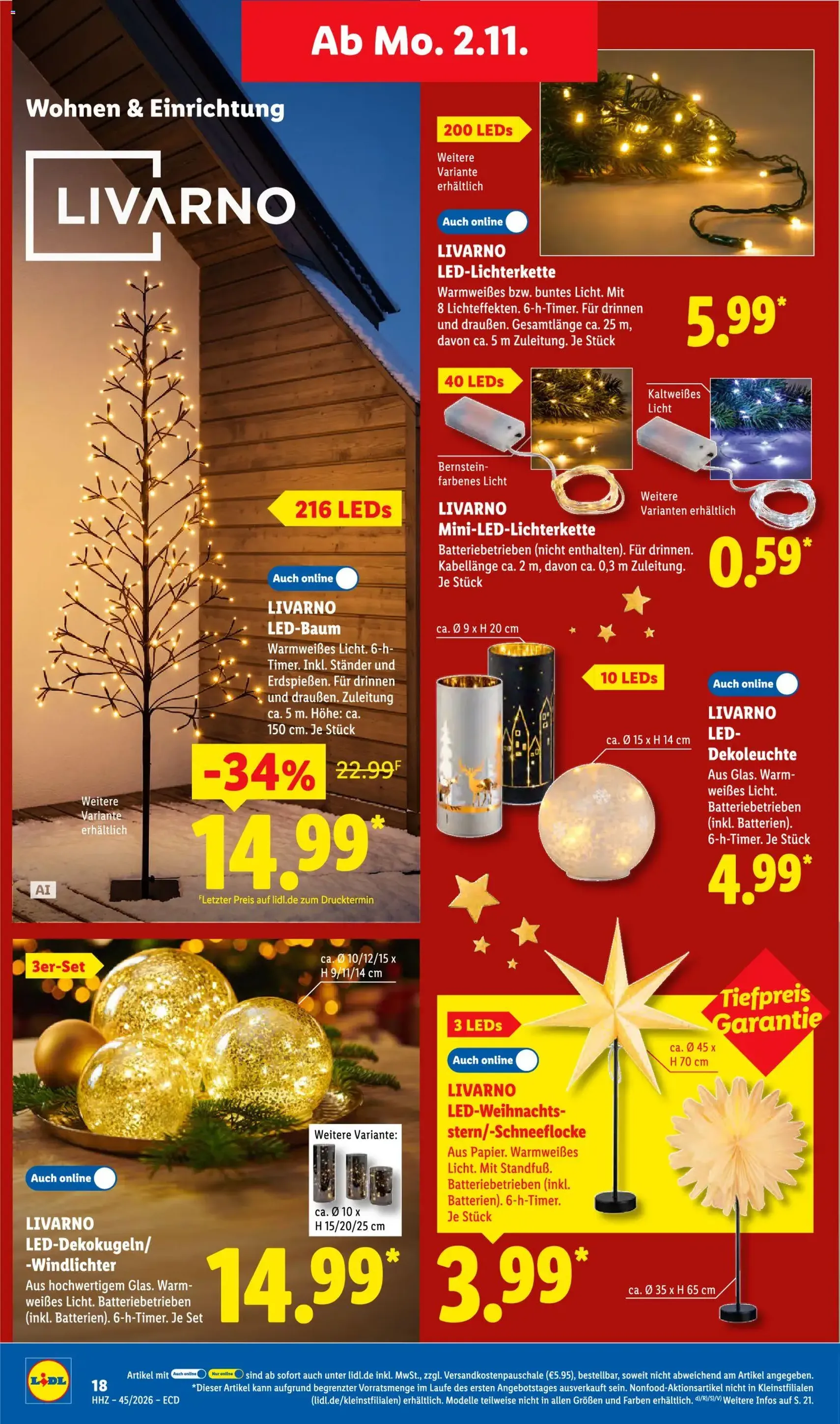 Lidl Prospekt - Gültiger Prospekt ab 02.11.2026, Seite 34 von insgesamt 75