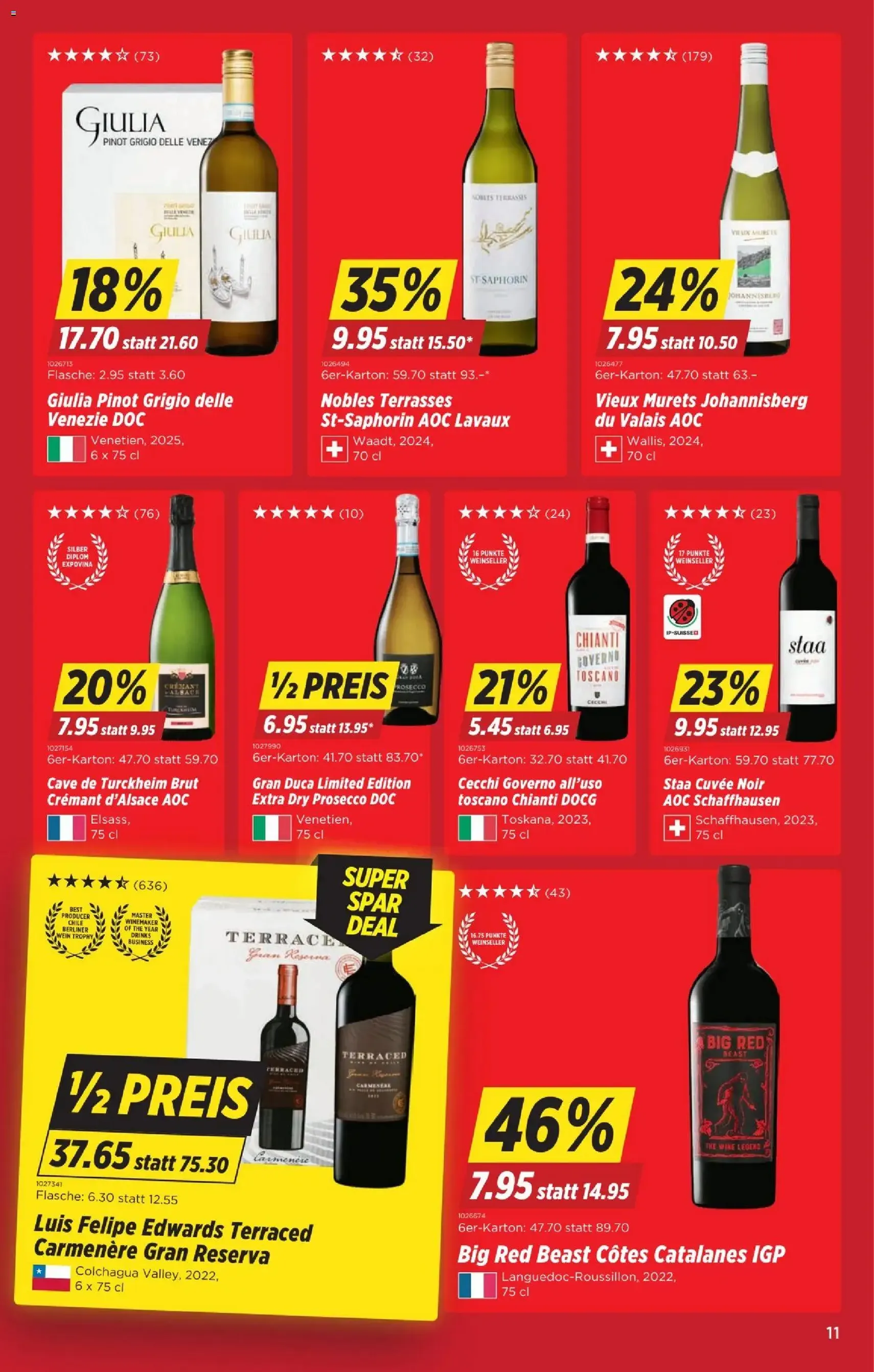Denner Aktionen - Gültiger Prospekt ab 05.02.2026, Seite 11 von insgesamt 28