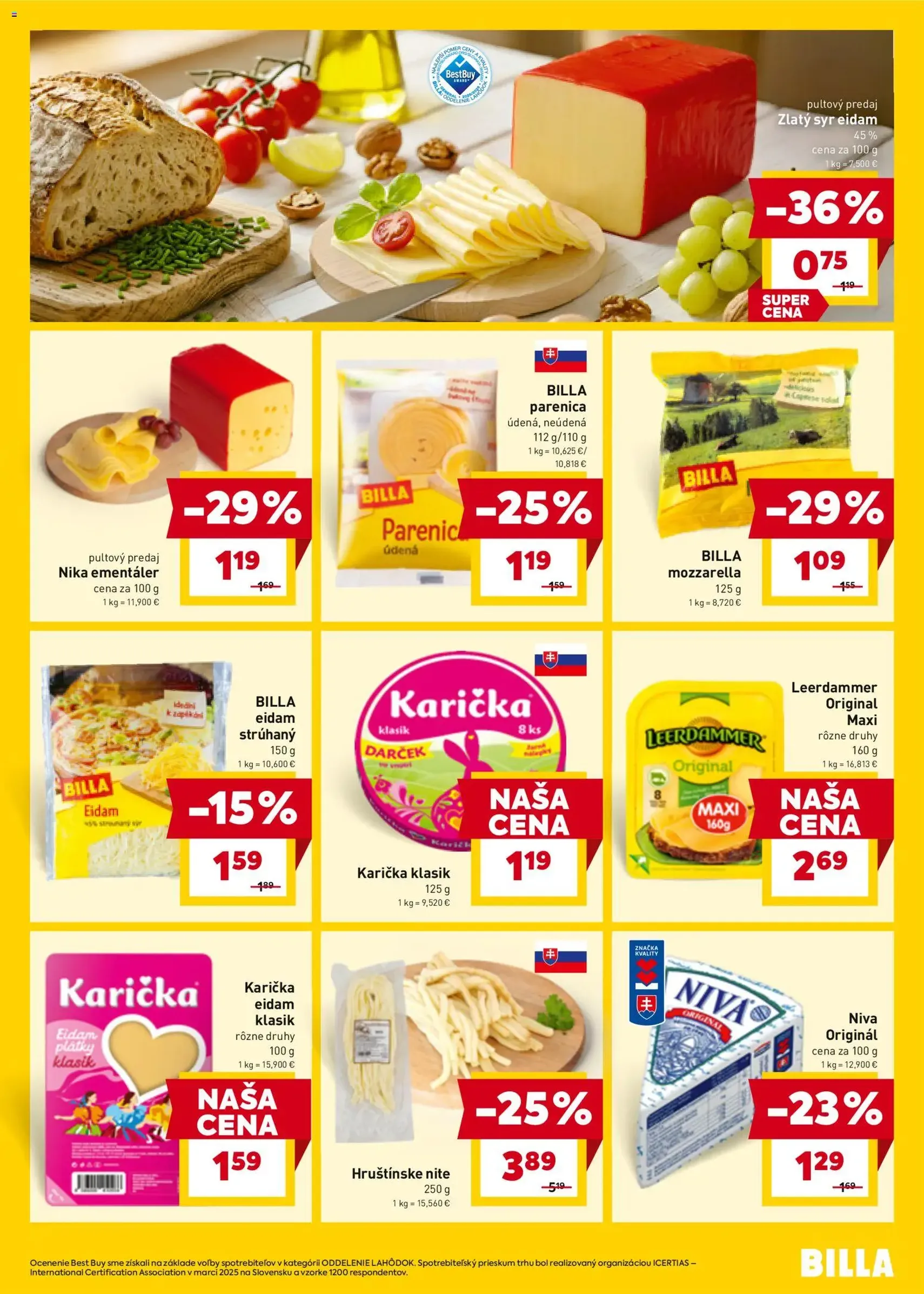 Billa leták - platný leták od 25.03.2026 strana 11 z 25