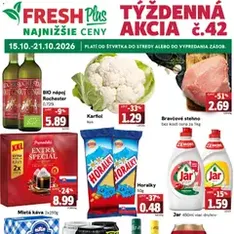 Fresh leták - náhľad letáku platný od 15.10.2026
