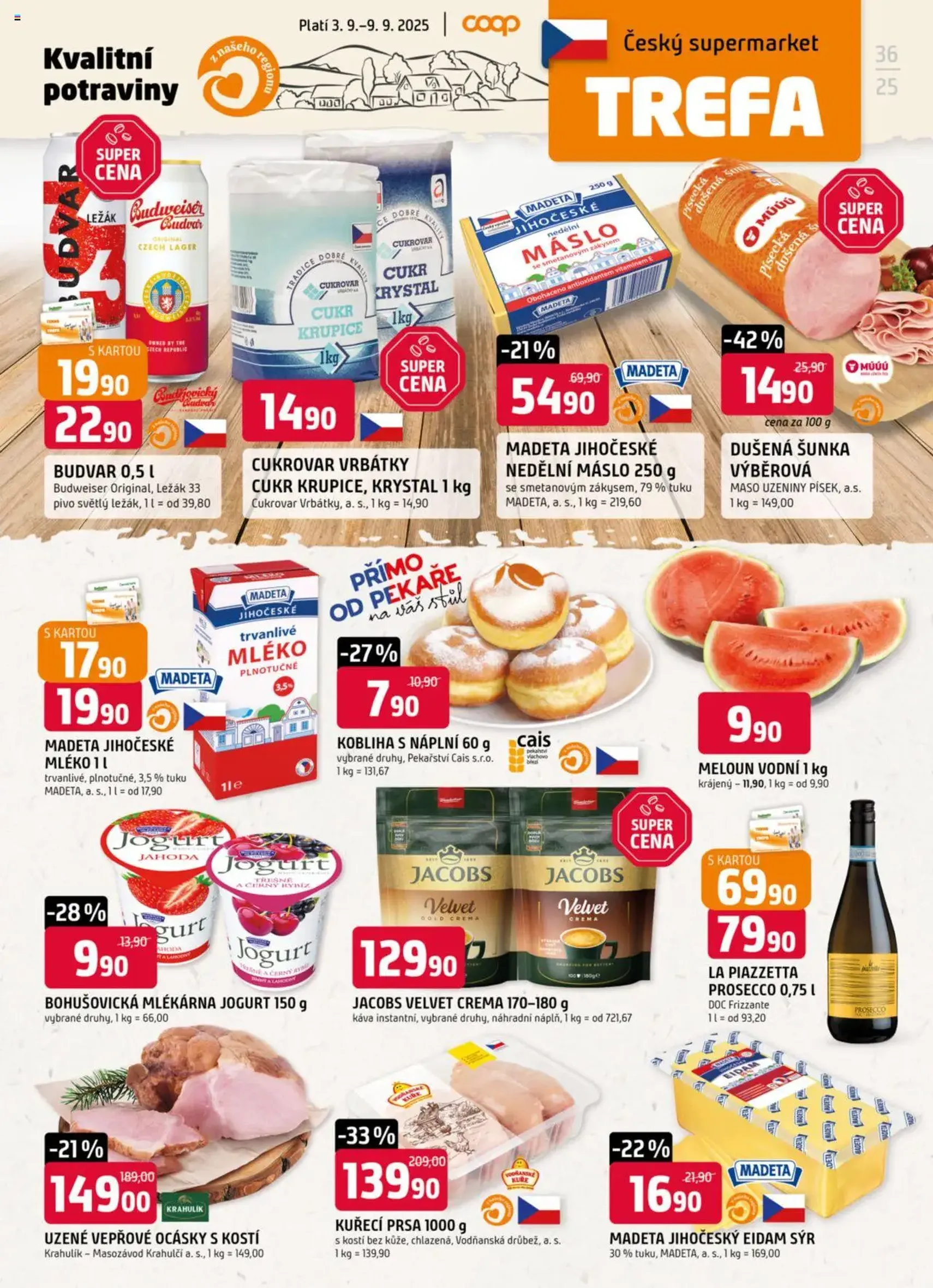 Trefa leták - platný leták od 03.09.2025 strana 1 z 12 Trefa leták - platný leták od 03.09.2025 strana 1 z 12