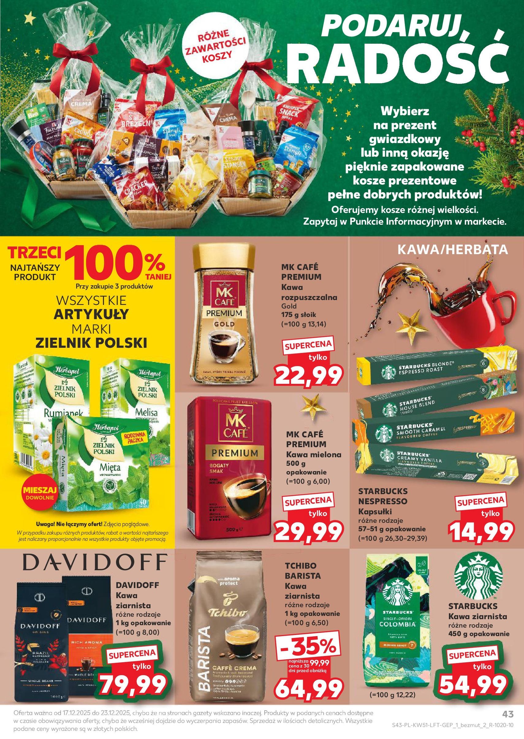Kaufland gazetka - ważny gazetka od 17.12.2025 strona 43 z 64