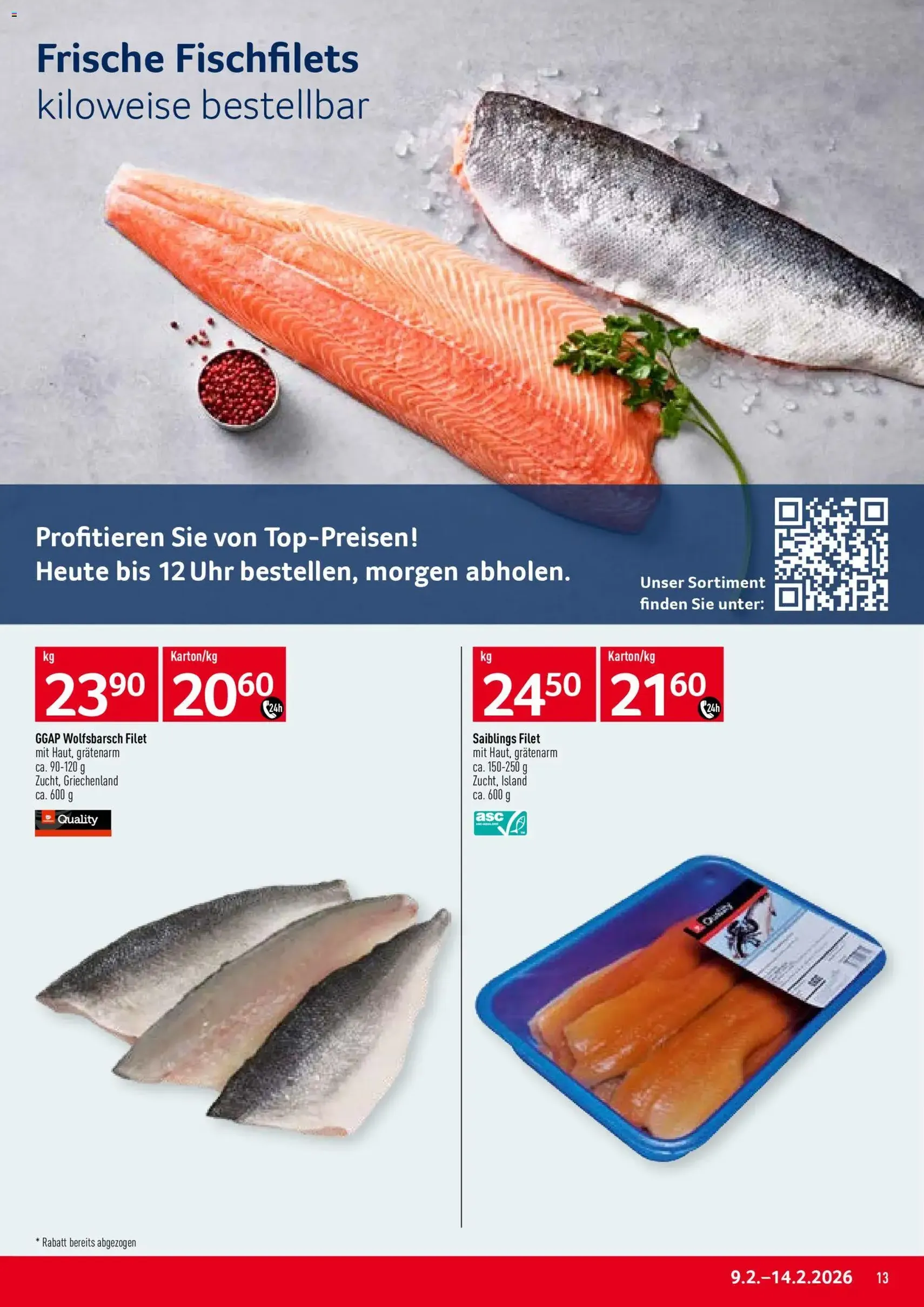 Prodega Aktionen - Gültiger Prospekt ab 09.02.2026, Seite 13 von insgesamt 36