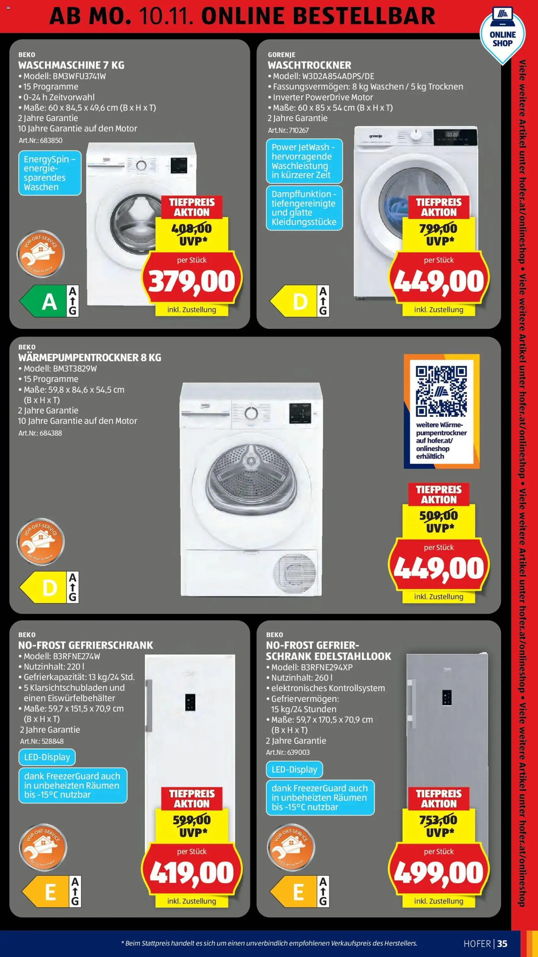 Hofer - Black Friday - Gültiger Prospekt ab 07.11.2025, Seite 41 von insgesamt 55