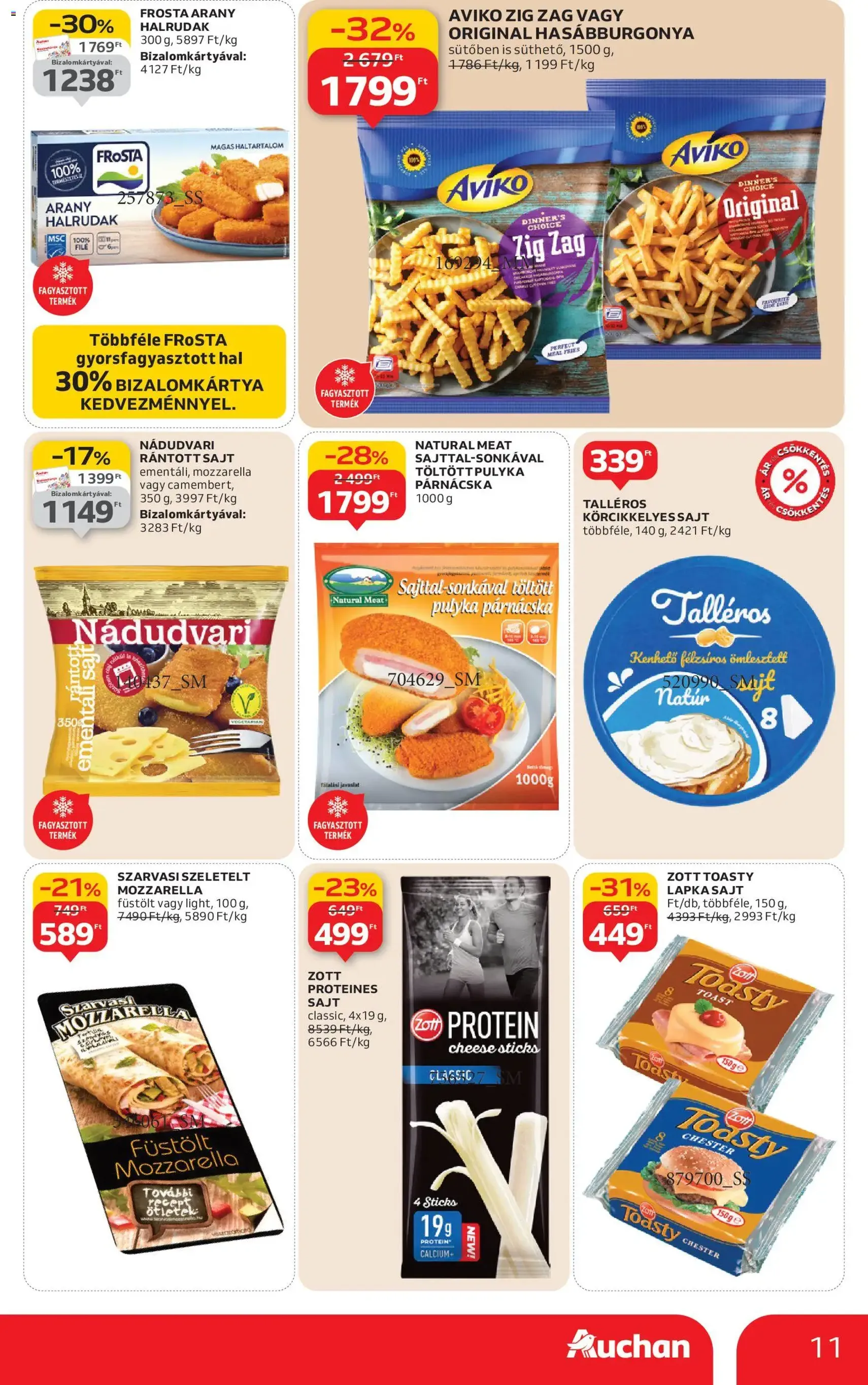 Auchan Akciós újság - 2026.01.02. érvényes szórólap 11 oldal 34 oldalból