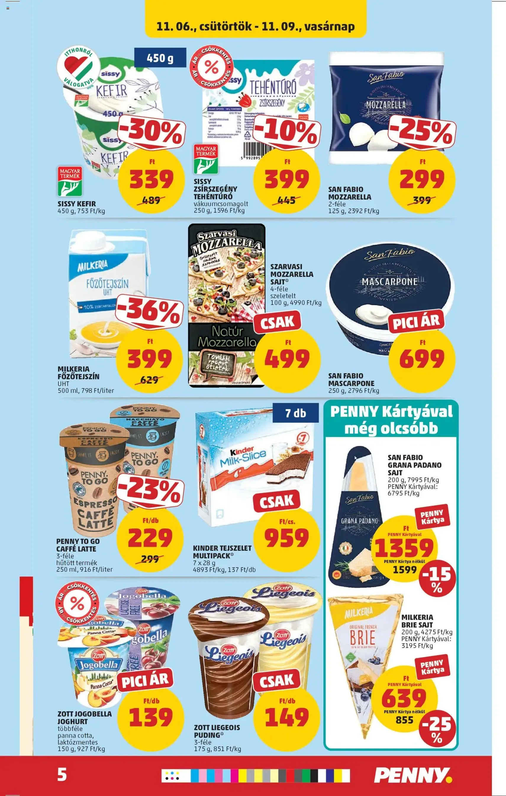 PENNY Akciós újság - 2025.11.06. érvényes szórólap 5 oldal 45 oldalból