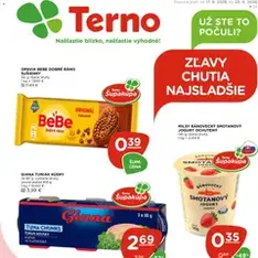 Terno leták - náhľad letáku platný od 17.09.2026