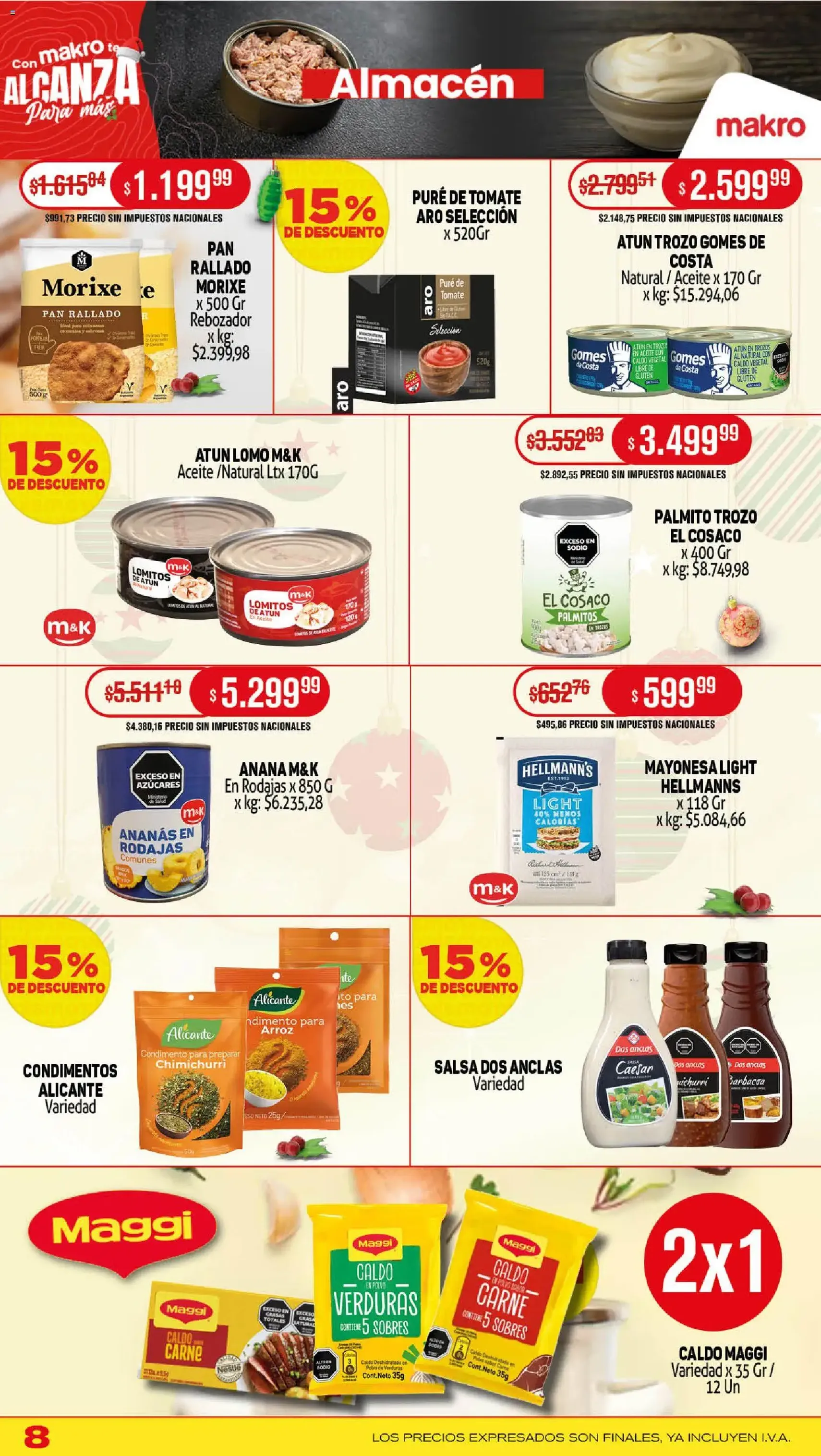 Makro ofertas - folleto válido desde 18/12/2025 página 8 de 21