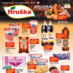 Hruška leták - náhled letáku platný od 19.08.2025