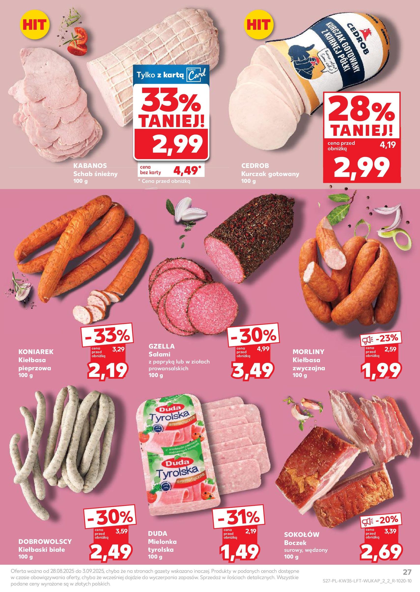 Kaufland gazetka - ważny gazetka od 28.08.2025 strona 27 z 56 Kaufland gazetka - ważny gazetka od 28.08.2025 strona 27 z 56