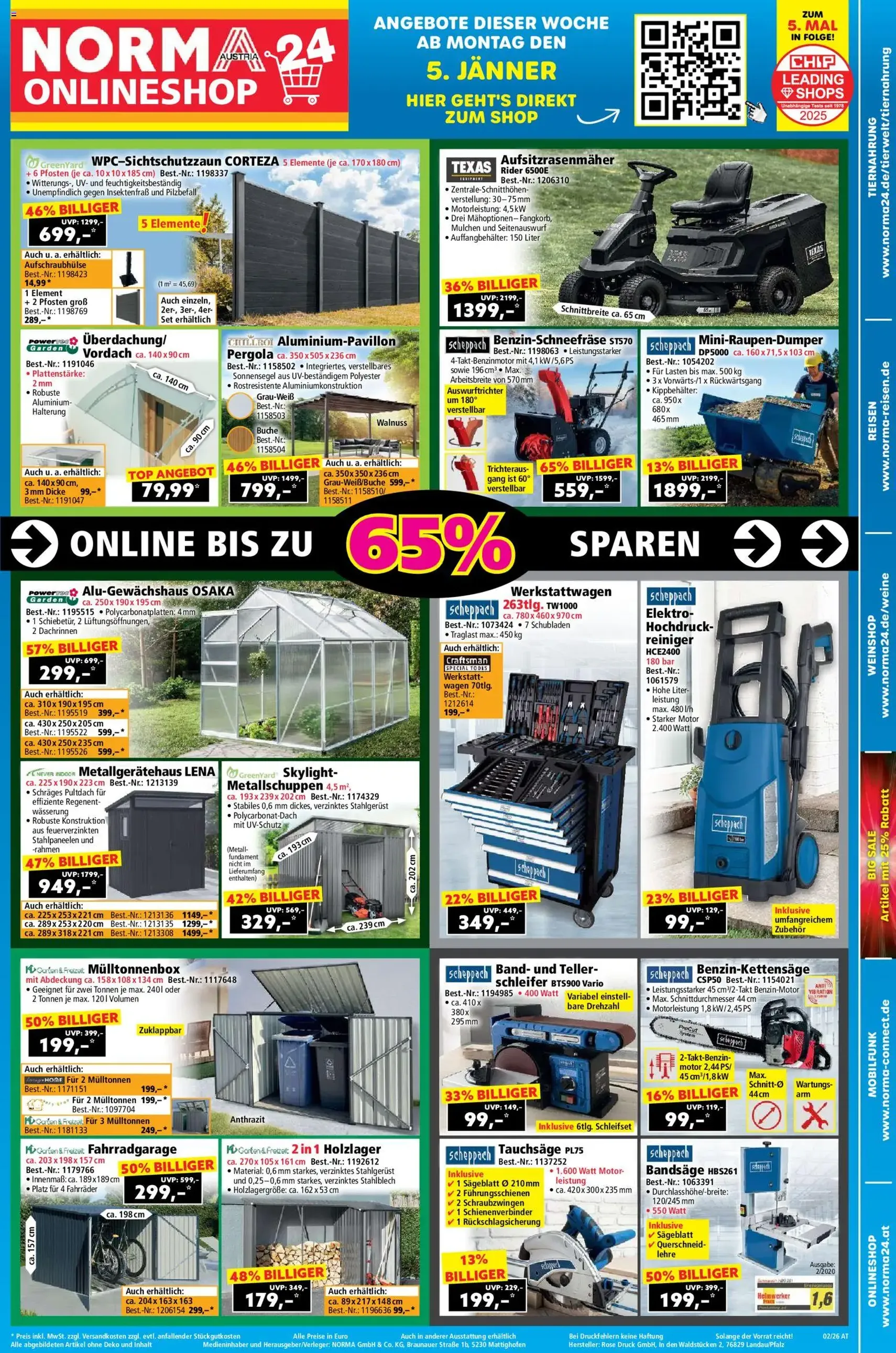 Norma Flugblatt - Gültiger Prospekt ab 05.01.2025, Seite 19 von insgesamt 20