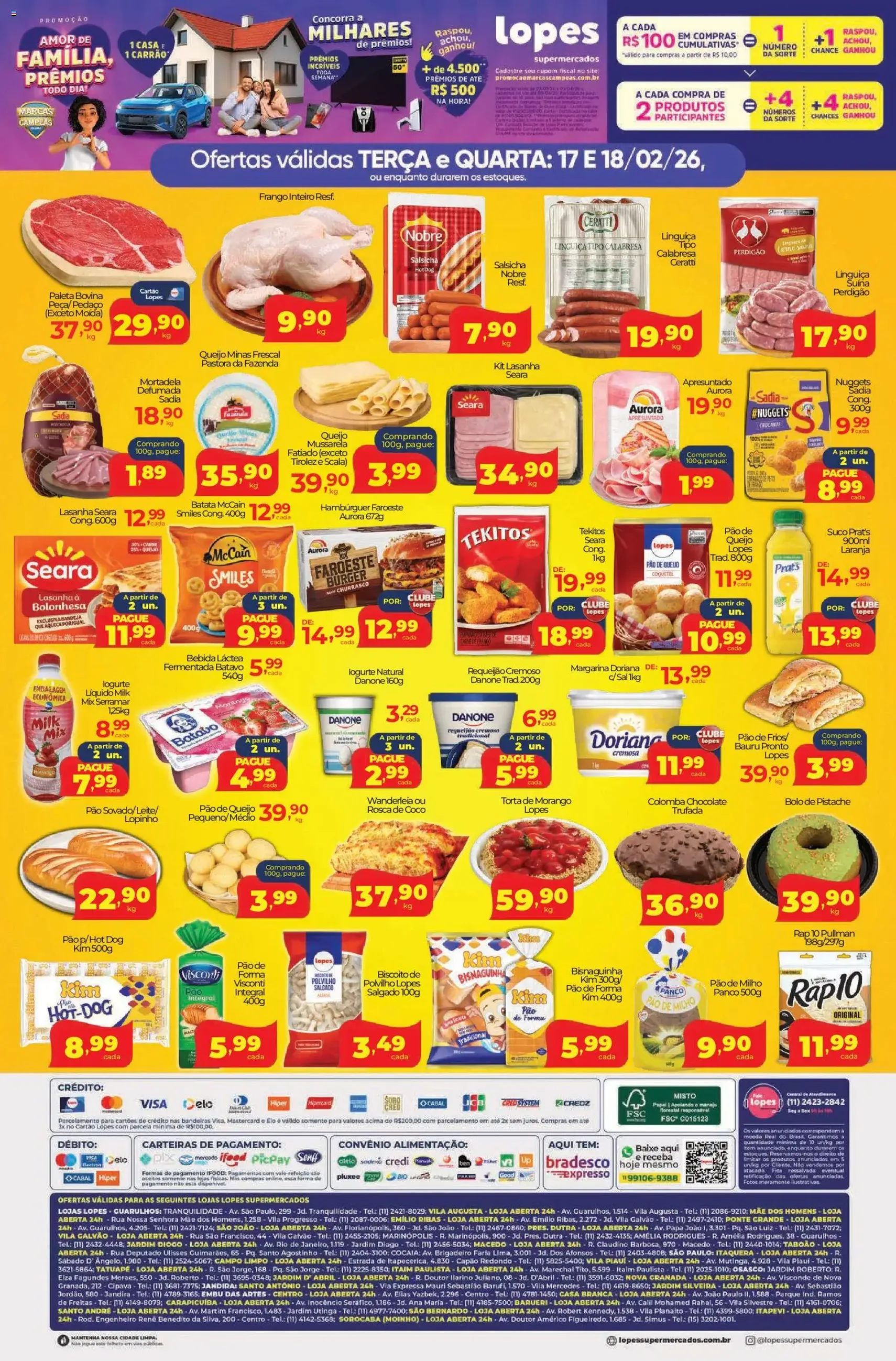 Lopes Supermercados - Ofertas da semana - folheto válido a partir de 17/02/2026 página 2 de 2