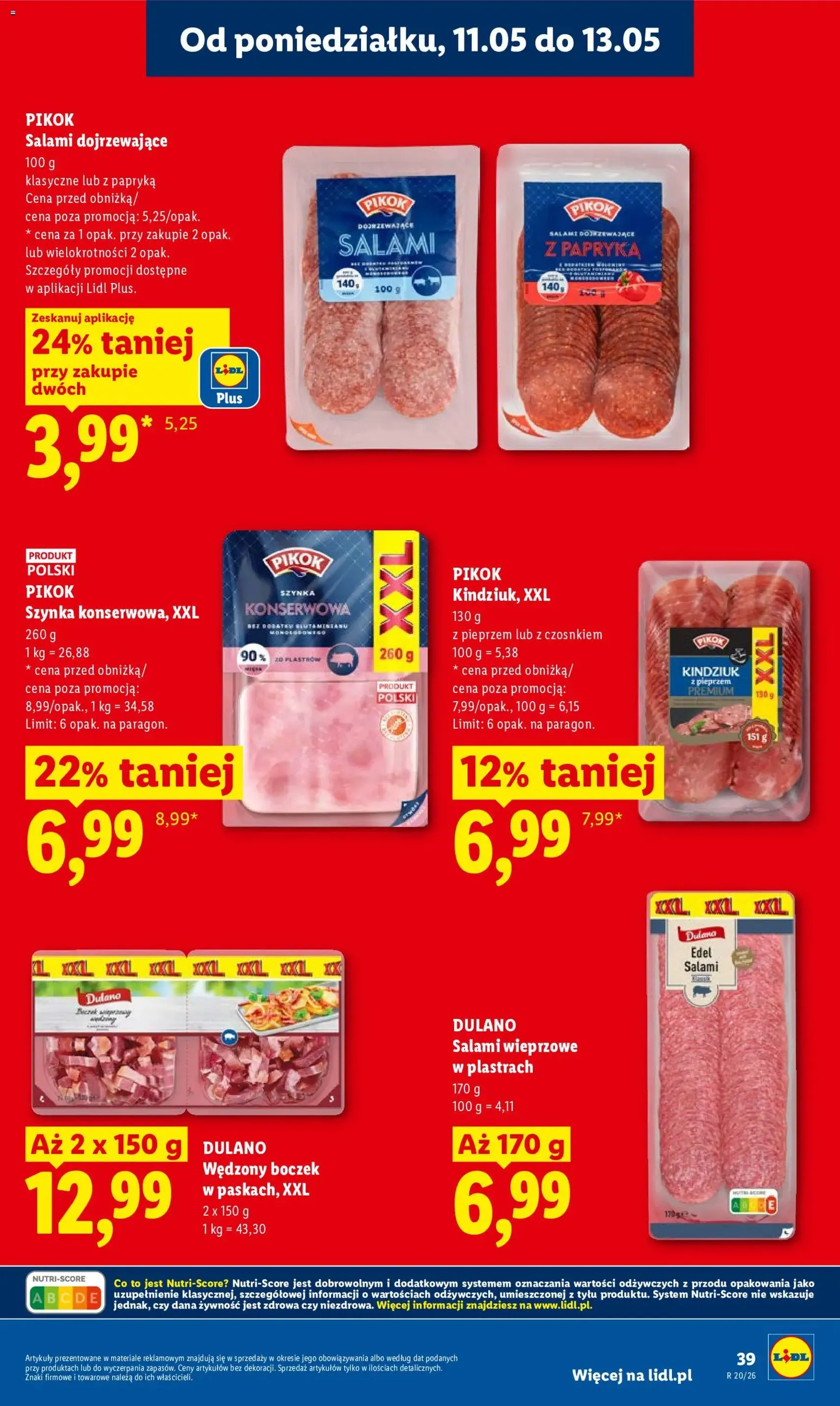 Lidl gazetka - ważny gazetka od 11.05.2026 strona 39 z 97