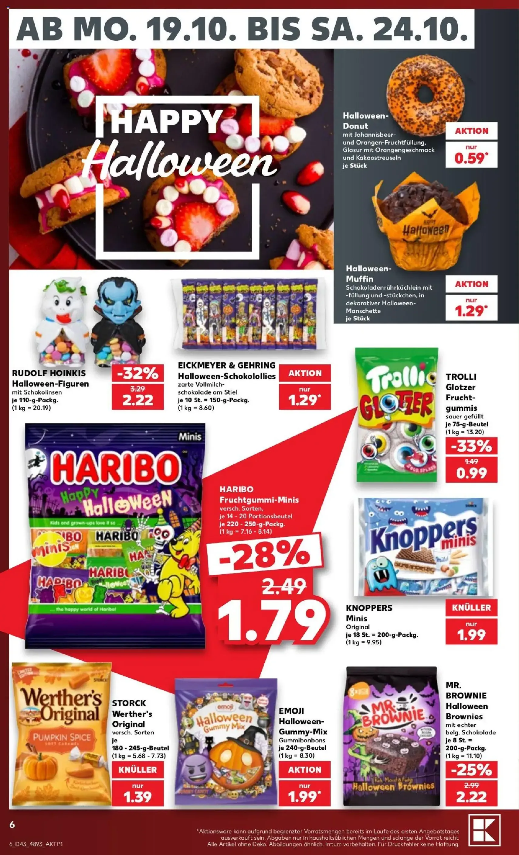 Kaufland Prospekt - Gültiger Prospekt ab 19.10.2026, Seite 6 von insgesamt 68