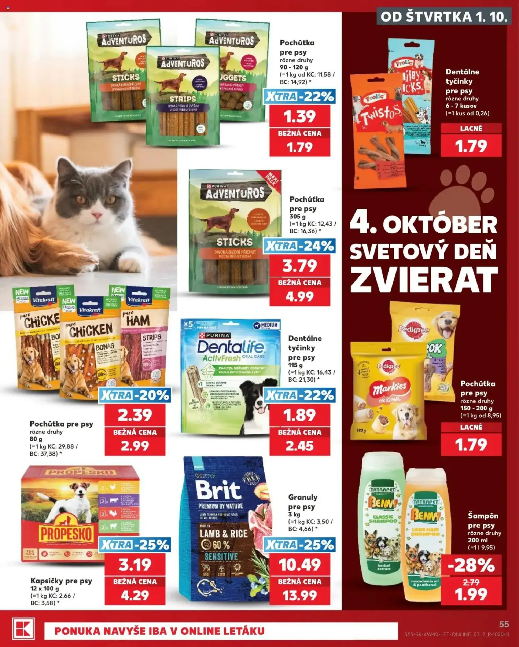 Kaufland leták - platný leták od 01.10.2026 strana 55 z 76