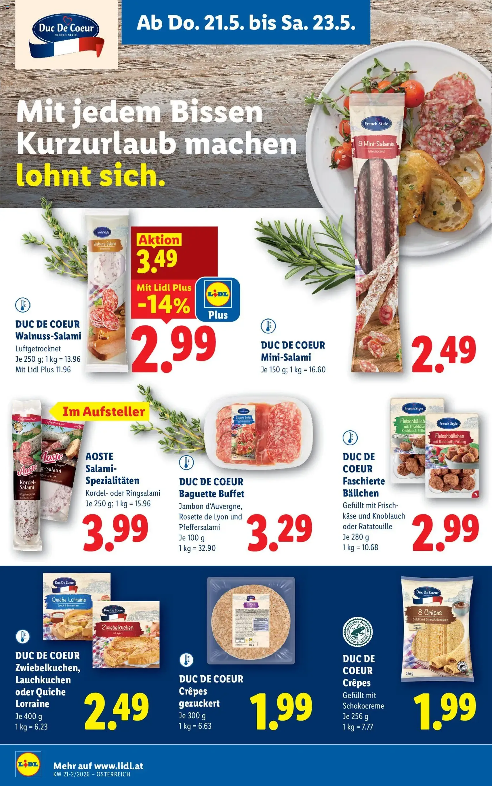 Lidl - Flugblatt - Gültiger Prospekt ab 21.05.2026, Seite 14 von insgesamt 51