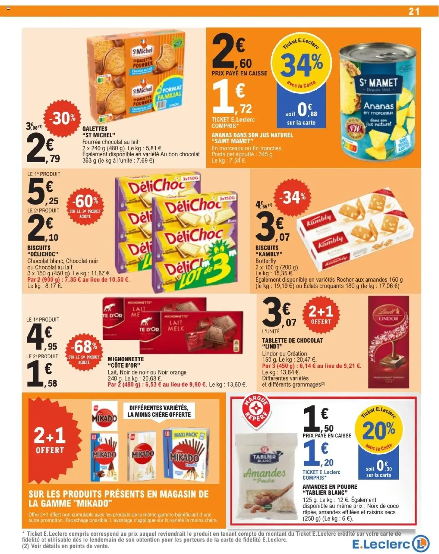 E.Leclerc catalogue semaine 42 - brochure valable à partir du 14/10/2025, page 21 sur 36