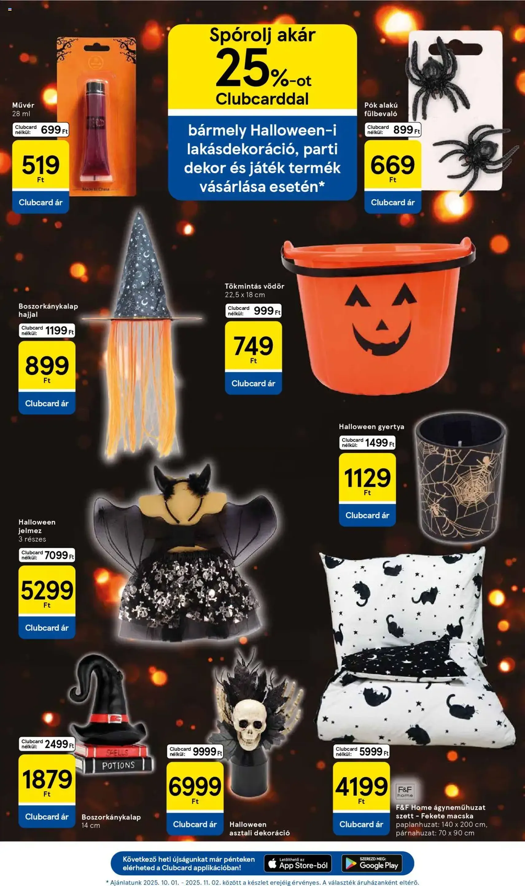 Tesco Hipermarket - Akciós újság - 2025.10.16. érvényes szórólap 13 oldal 34 oldalból Tesco Hipermarket - Akciós újság - 2025.10.16. érvényes szórólap 13 oldal 34 oldalból