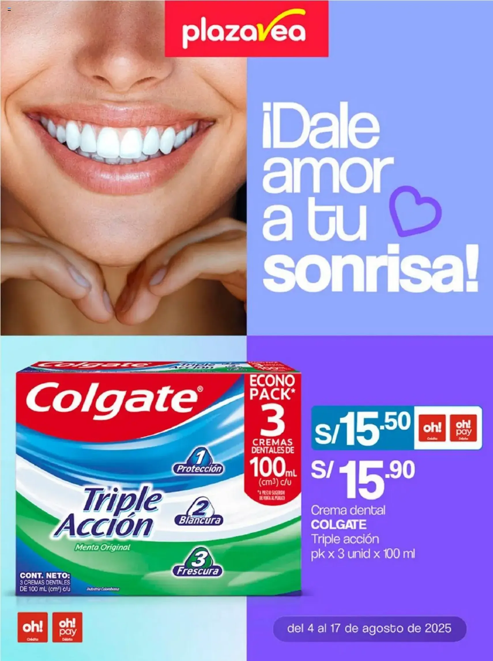 Catálogo Plaza Vea - folleto válido desde 04/08/2025 página 1 de 8 Catálogo Plaza Vea - folleto válido desde 04/08/2025 página 1 de 8