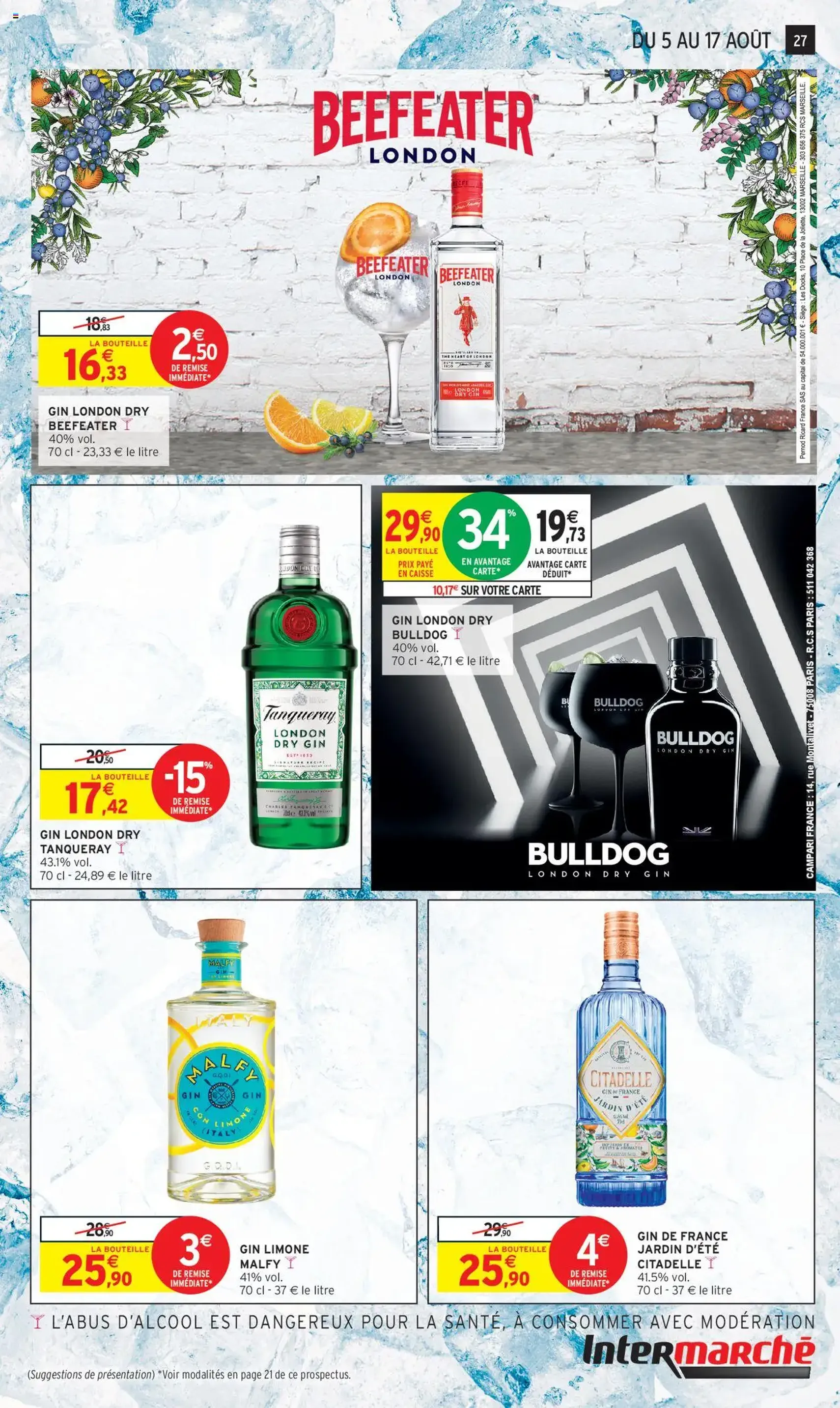 Intermarché catalogue semaine 31 - brochure valable à partir du 05/08/2025, page 27 sur 32 Intermarché catalogue semaine 31 - brochure valable à partir du 05/08/2025, page 27 sur 32