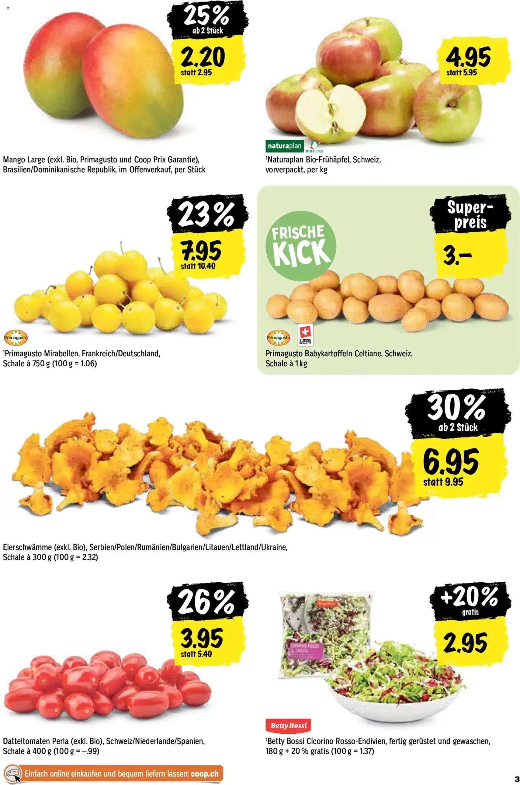 Coop aktionen - Gültiger Prospekt ab 13.08.2026, Seite 3 von insgesamt 28