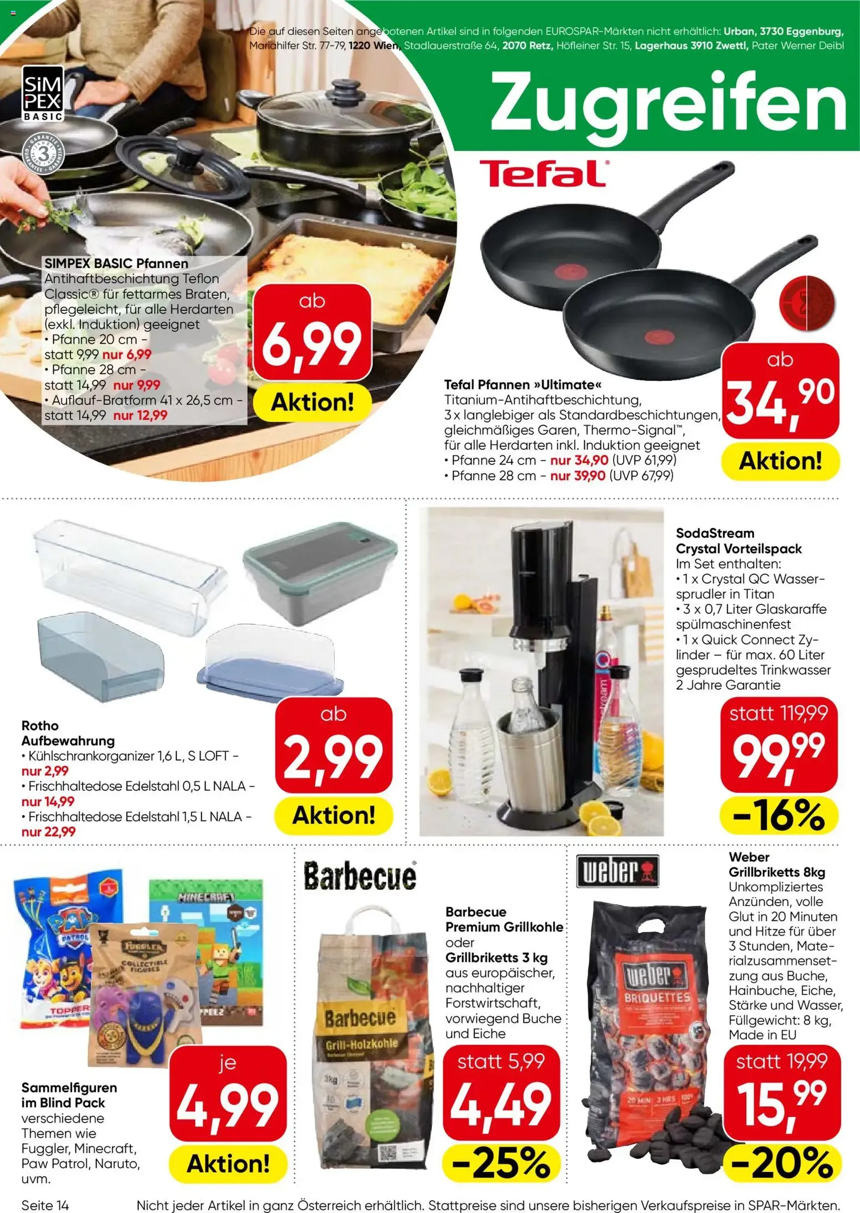 Eurospar Flugblatt - Gültiger Prospekt ab 16.07.2026, Seite 14 von insgesamt 16